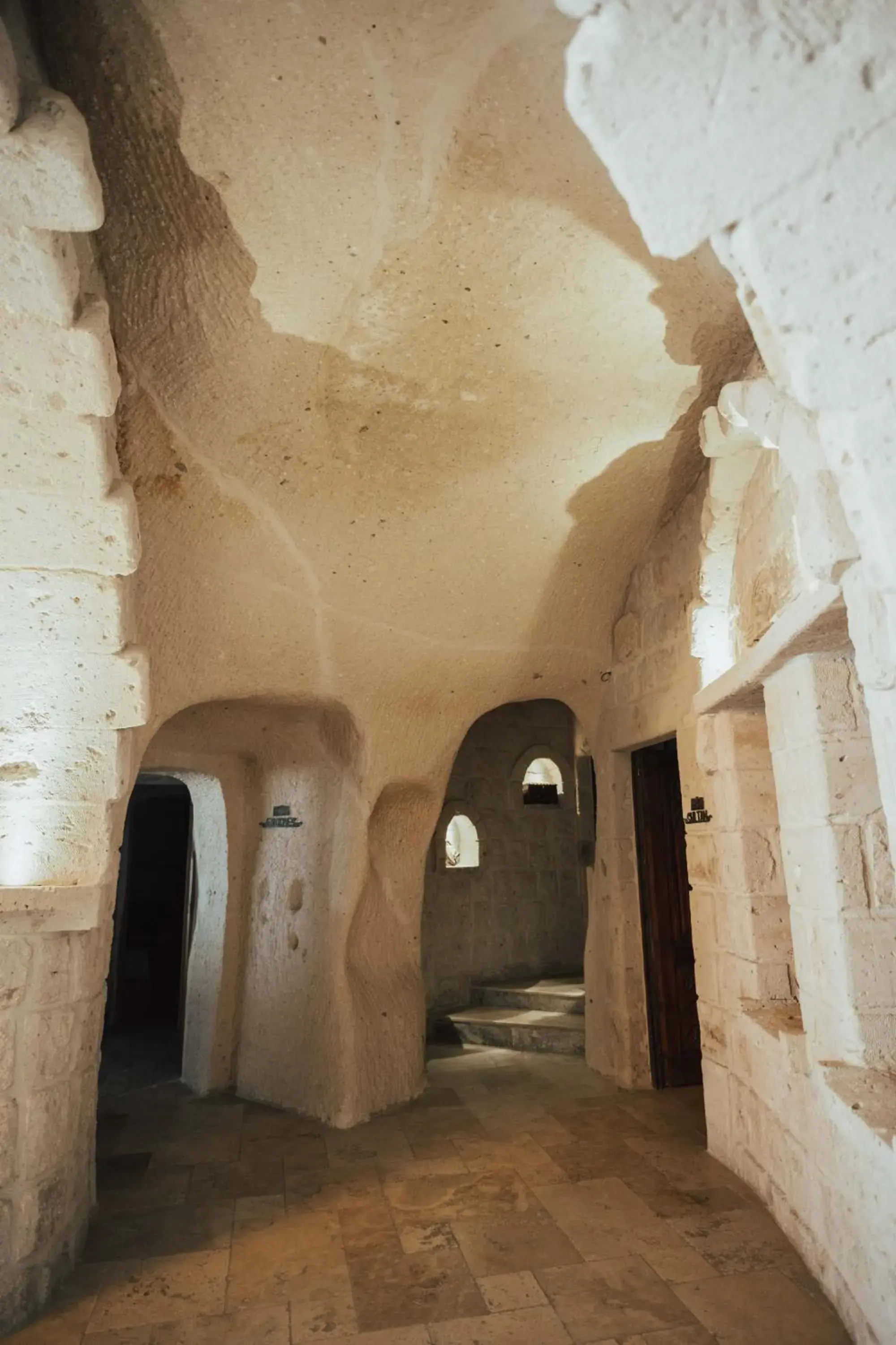 Inner courtyard view in Hu of Cappadocia - Special Class Inner courtyard view in Hu of Cappadocia - Special Class
