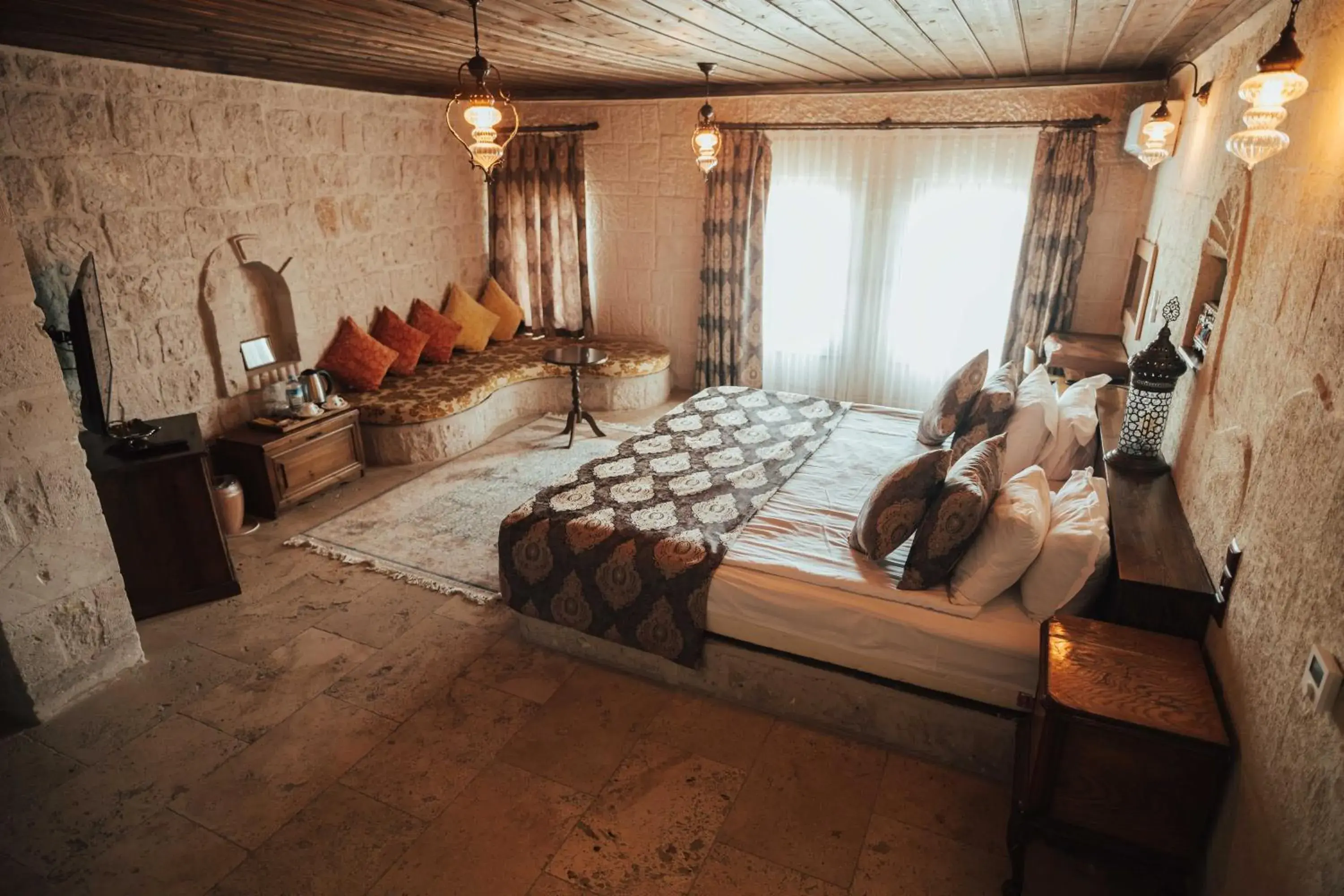 Bed in Hu of Cappadocia - Special Class Bed in Hu of Cappadocia - Special Class