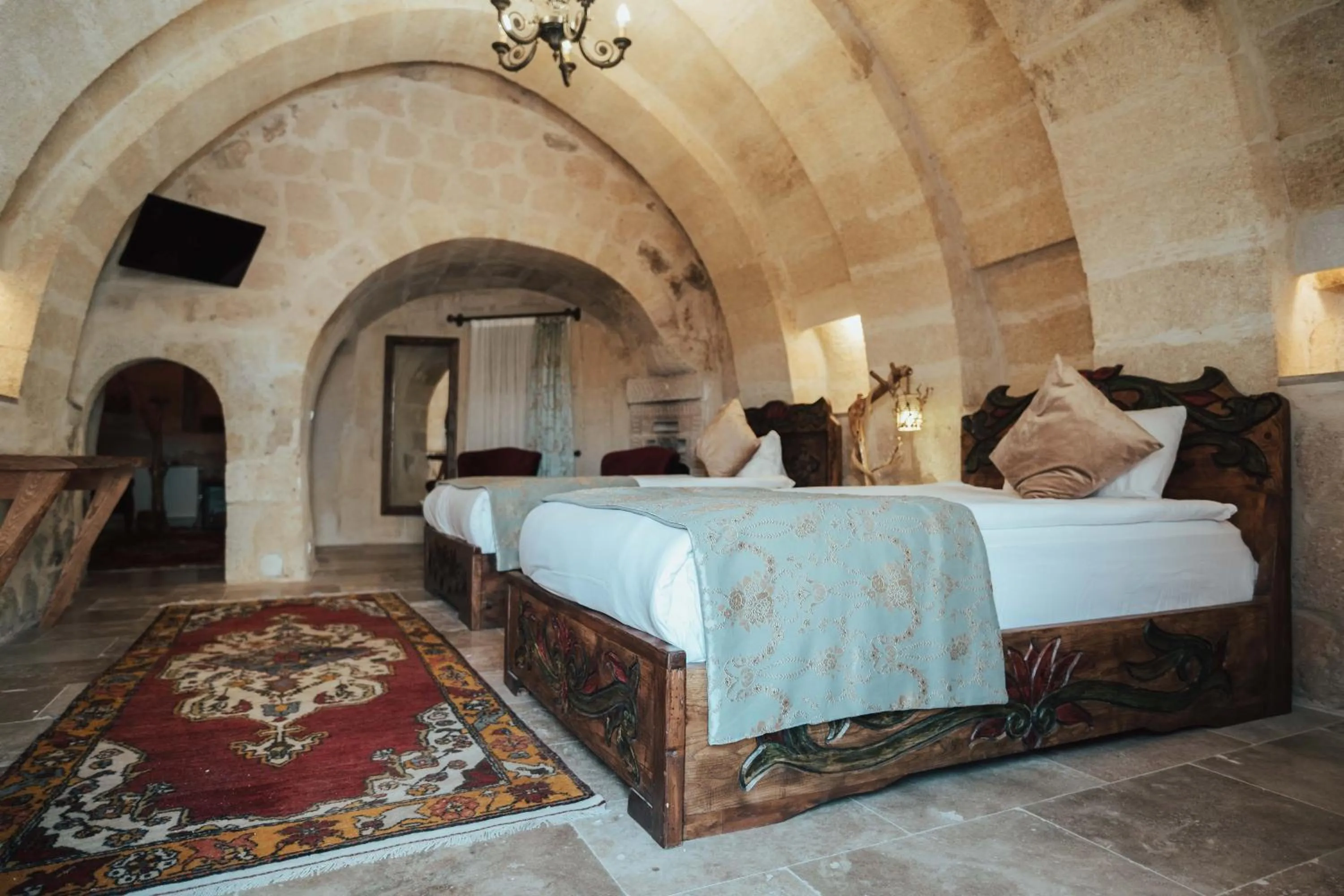 Bed in Hu of Cappadocia - Special Class