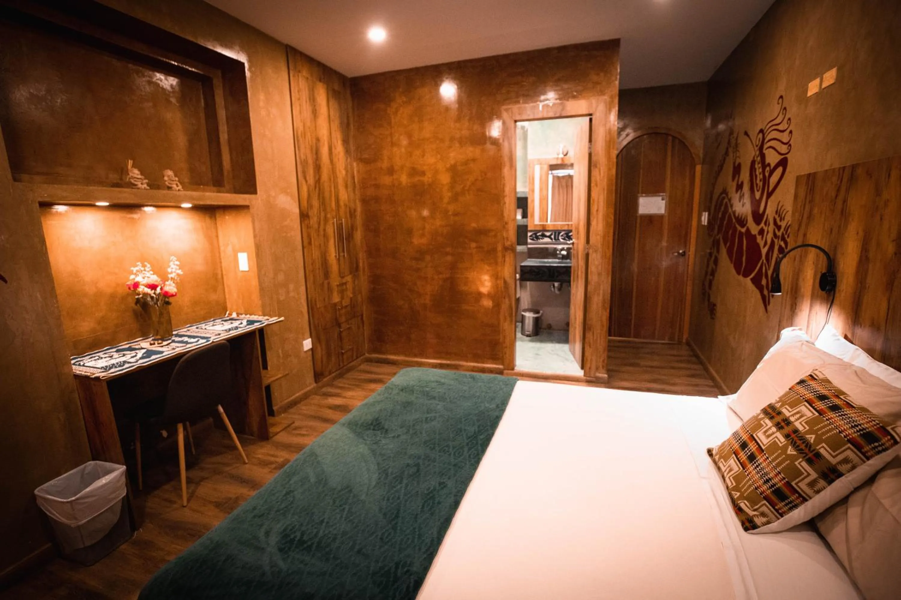 Bed in Chakana Hotel Boutique Centro