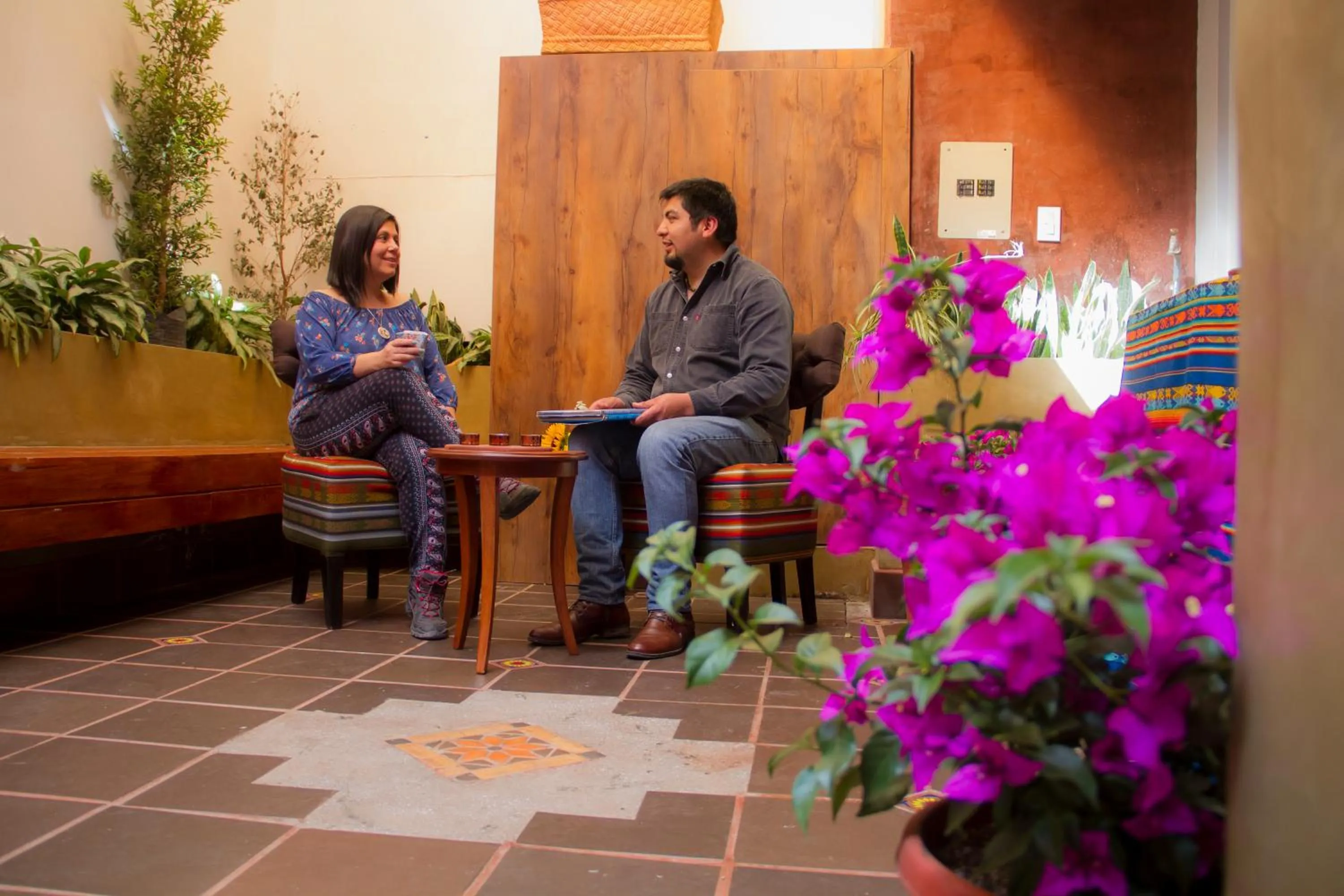 Patio in Chakana Hotel Boutique Centro