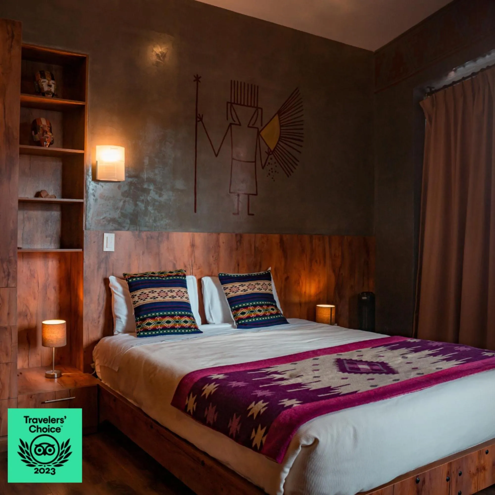 Bed in Chakana Hotel Boutique Centro