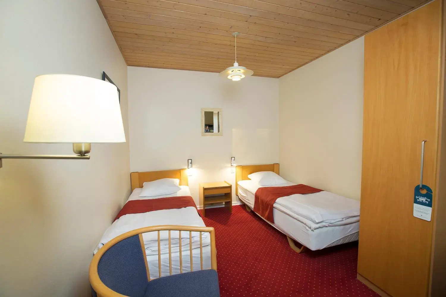 Twin Room in Agerskov Kro & Hotel Twin Room in Agerskov Kro & Hotel