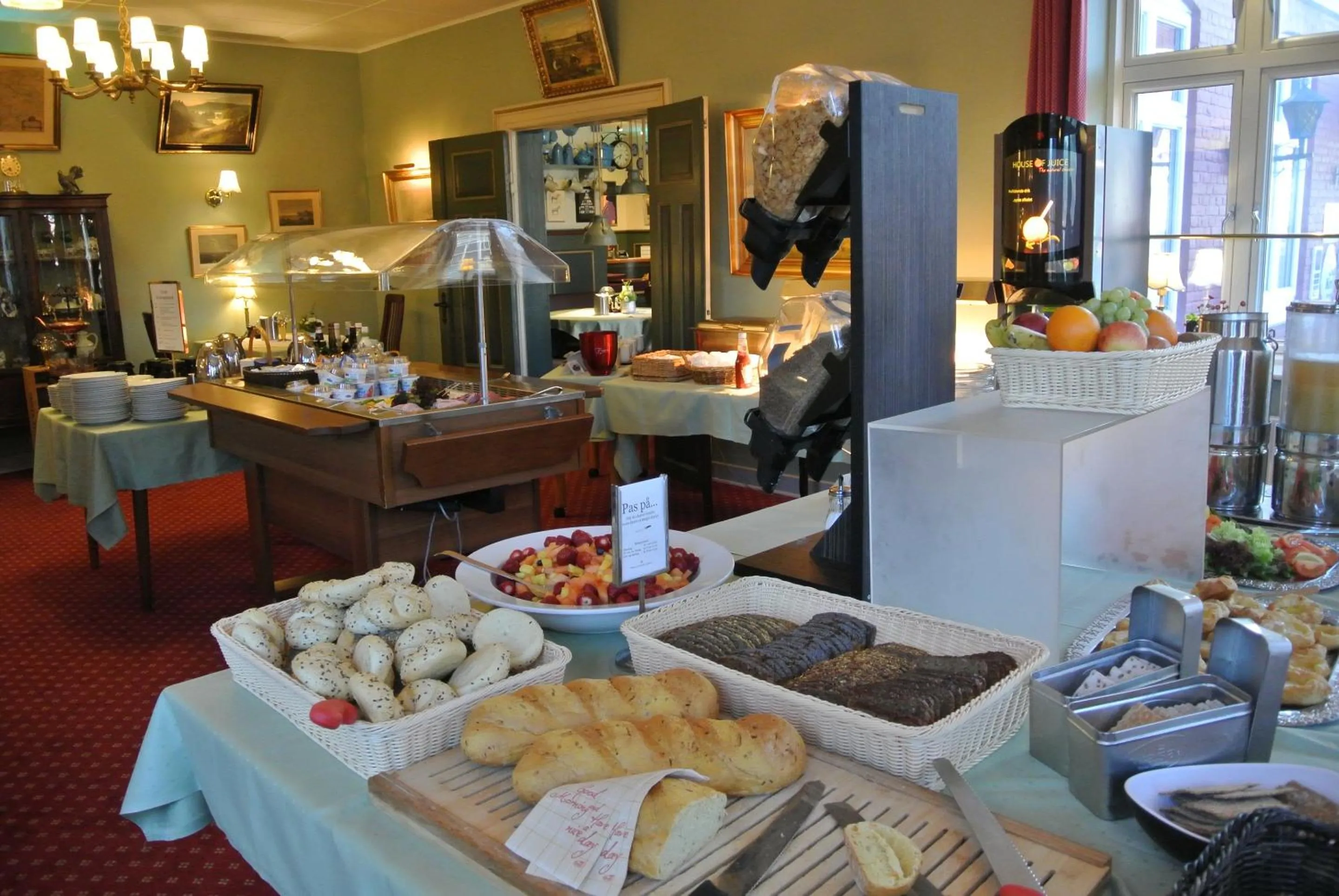 Breakfast in Agerskov Kro & Hotel