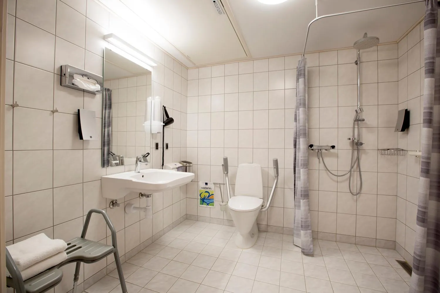 Bathroom in Agerskov Kro & Hotel