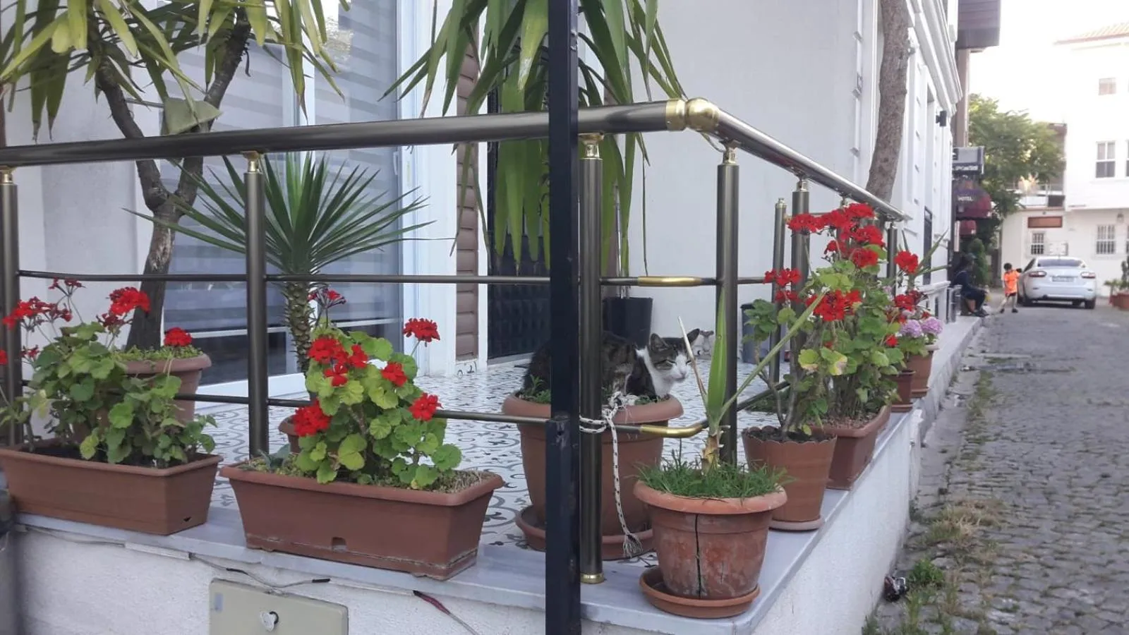 Facade/entrance in Yasin Apart hotel