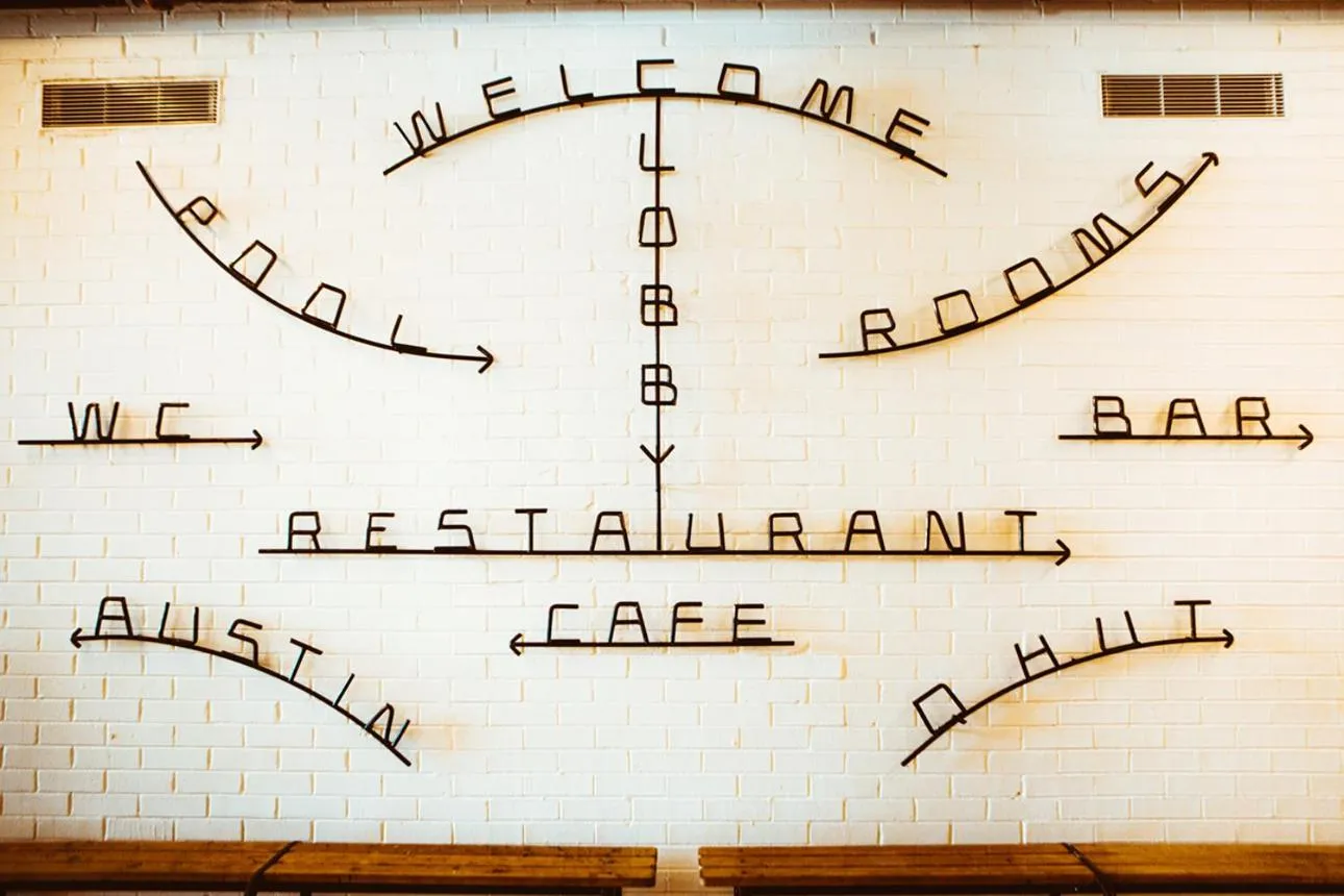 Decorative detail in The Carpenter Hotel