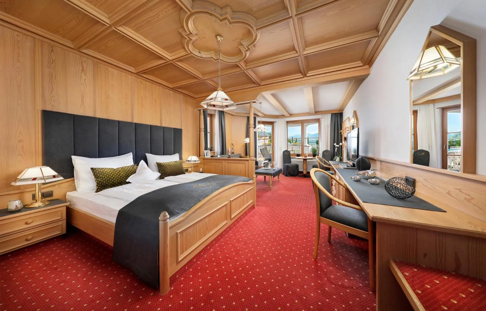 Photo of the whole room, Bed in Panorama Vital Hotel Rimmele