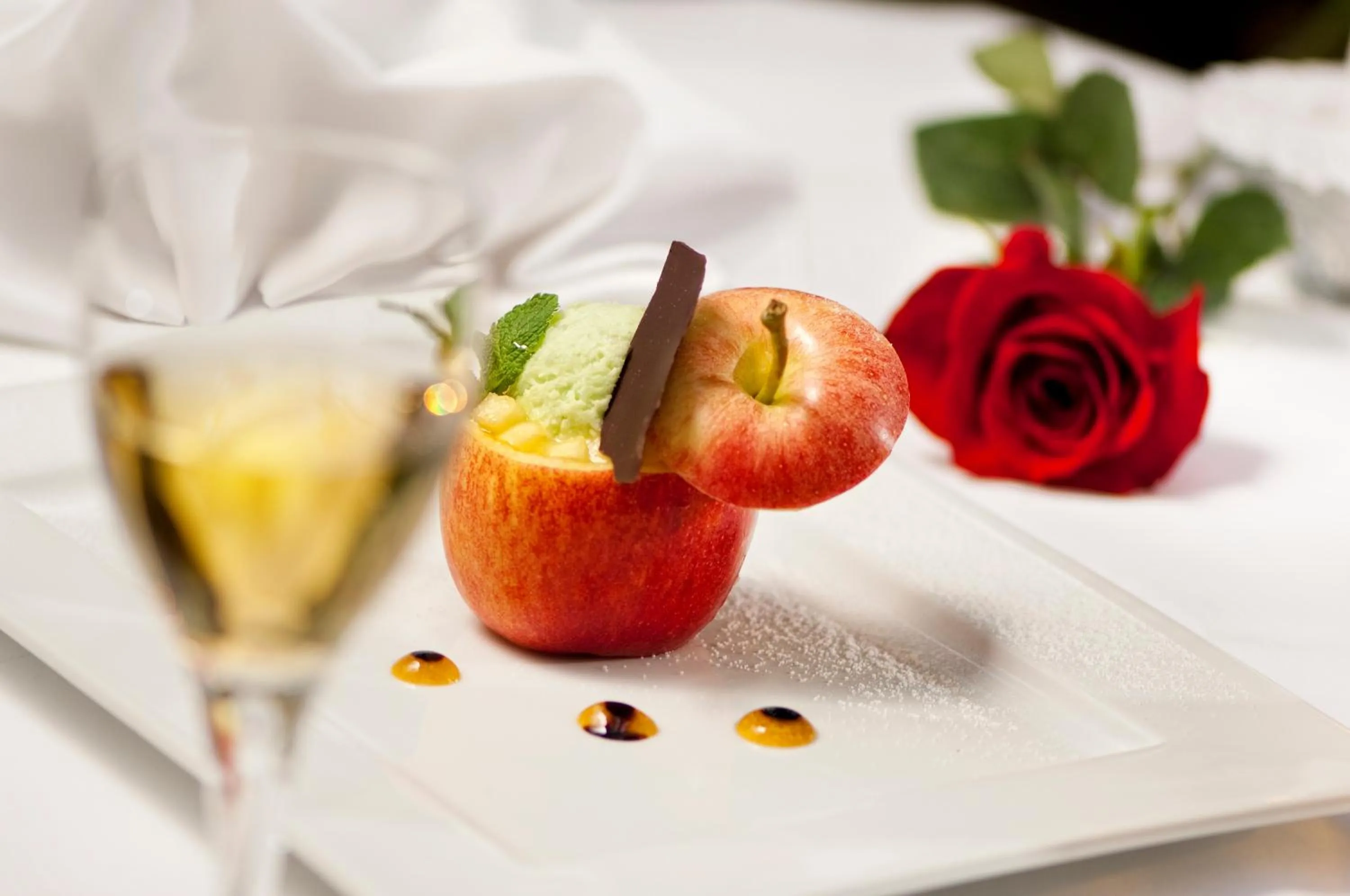 Dinner in Panorama Vital Hotel Rimmele