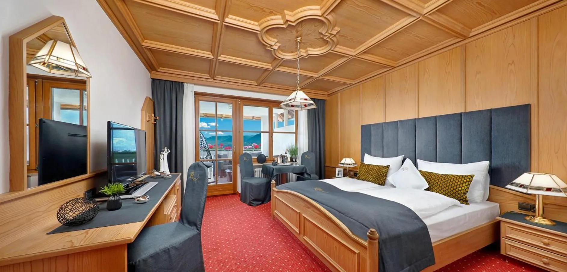 Photo of the whole room, Bed in Panorama Vital Hotel Rimmele