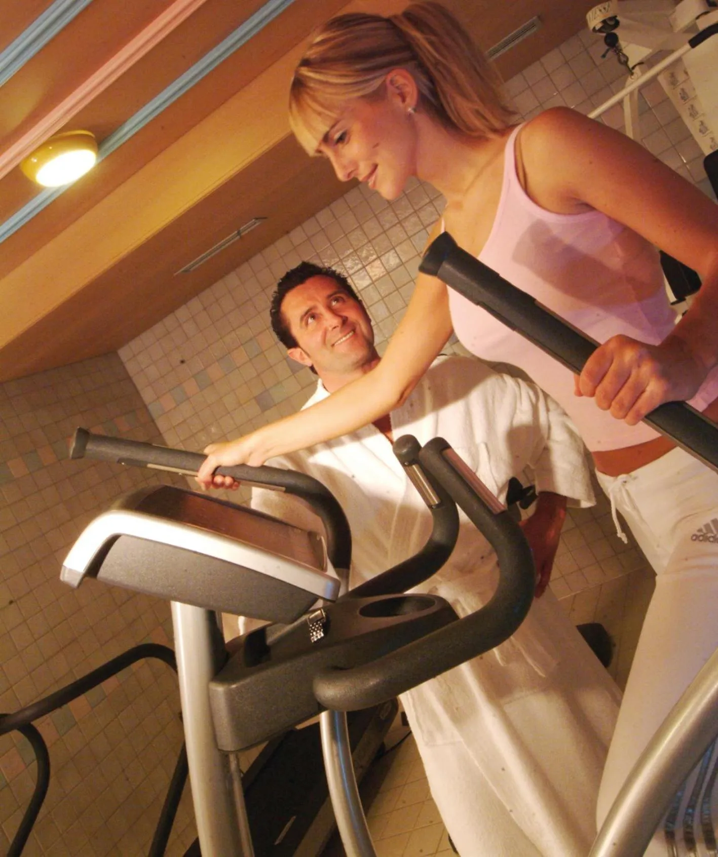 Fitness centre/facilities in Panorama Vital Hotel Rimmele