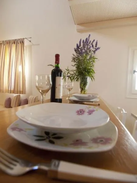 Dining area in Ostria Village