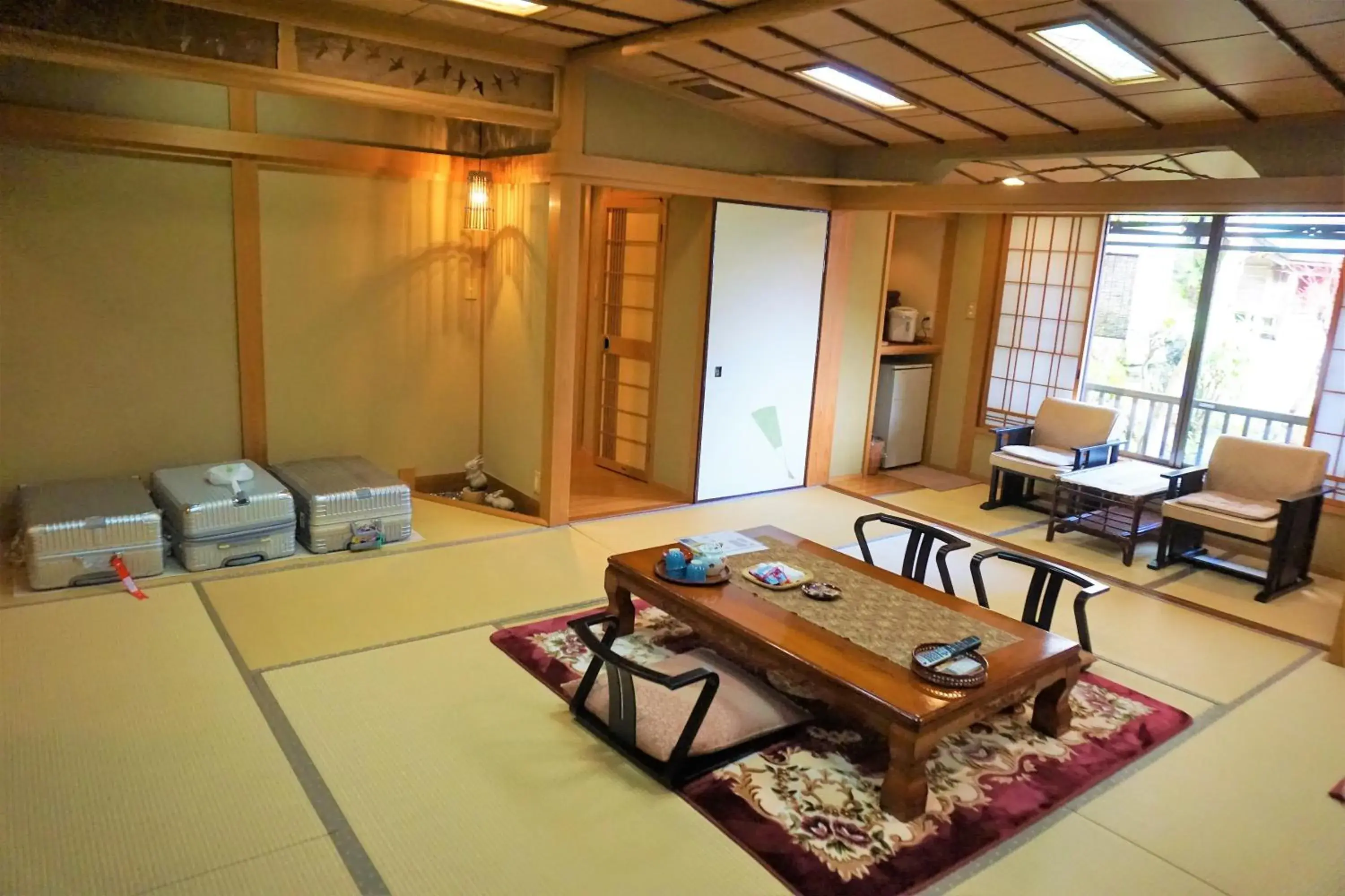 Japanese-Style Quadruple Room with Shared Bathroom in Morizuya Japanese-Style Quadruple Room with Shared Bathroom in Morizuya