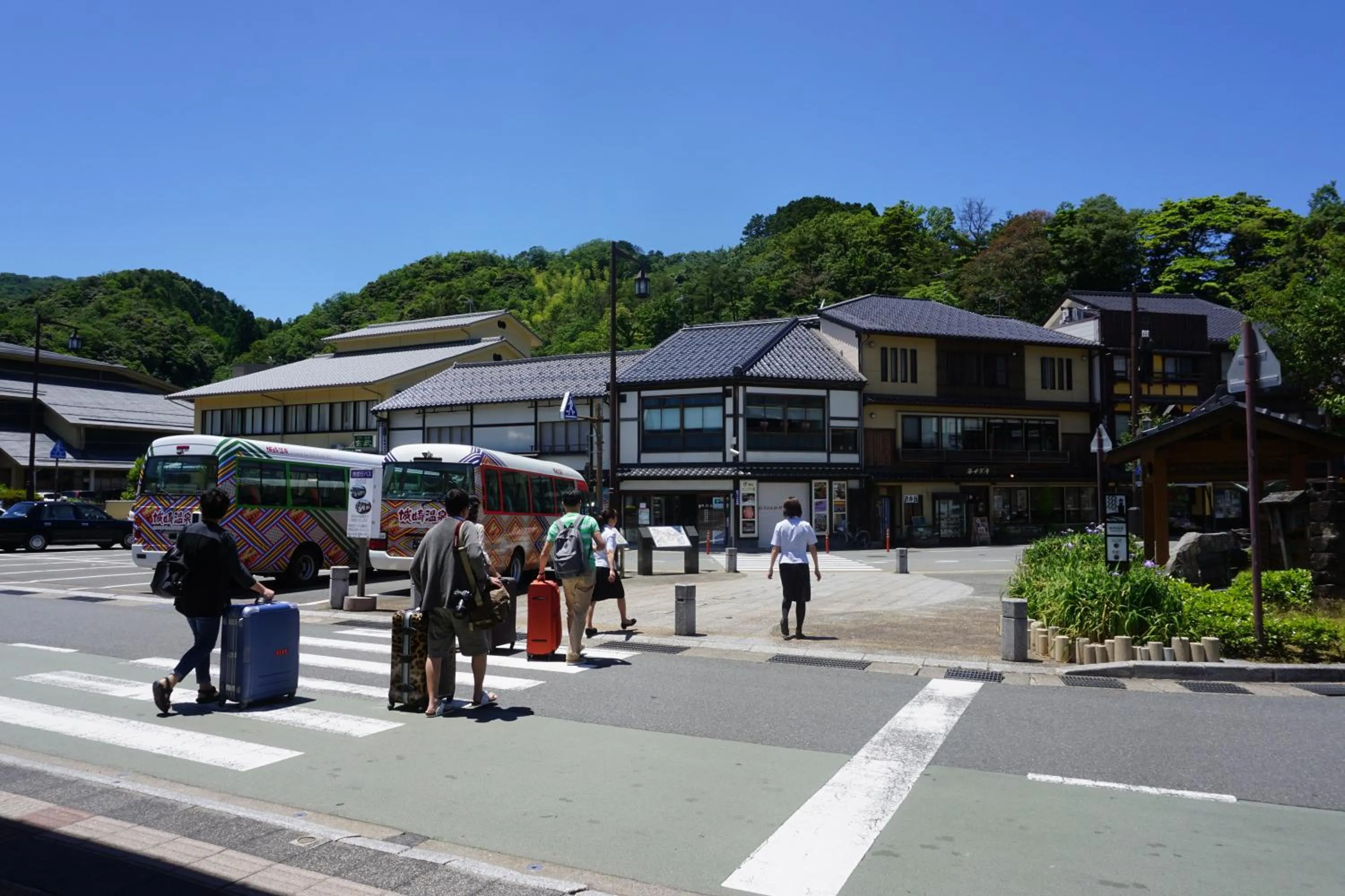 group of guests in Morizuya