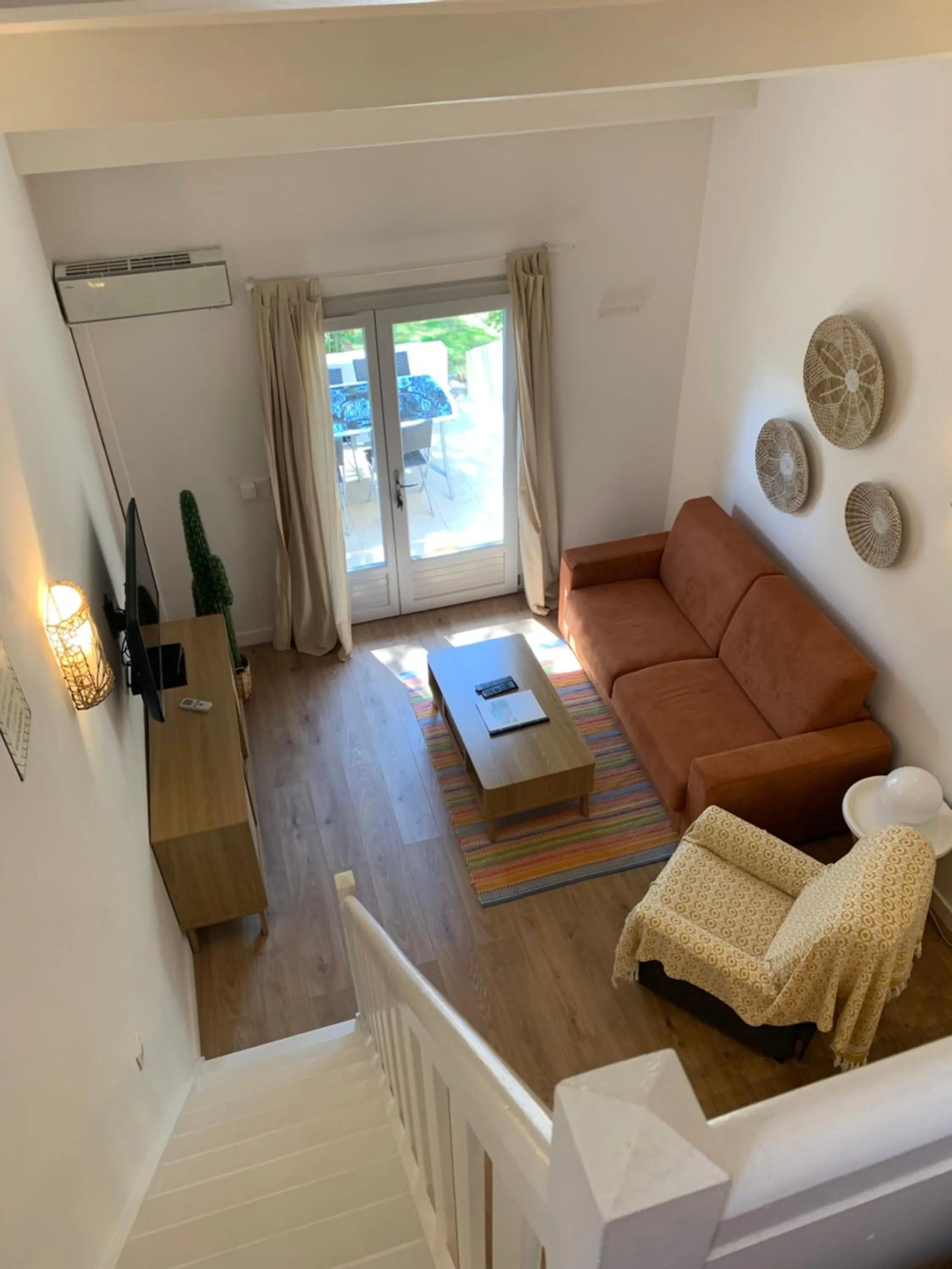 Living room, Bed in Les Pins de Santa Giulia