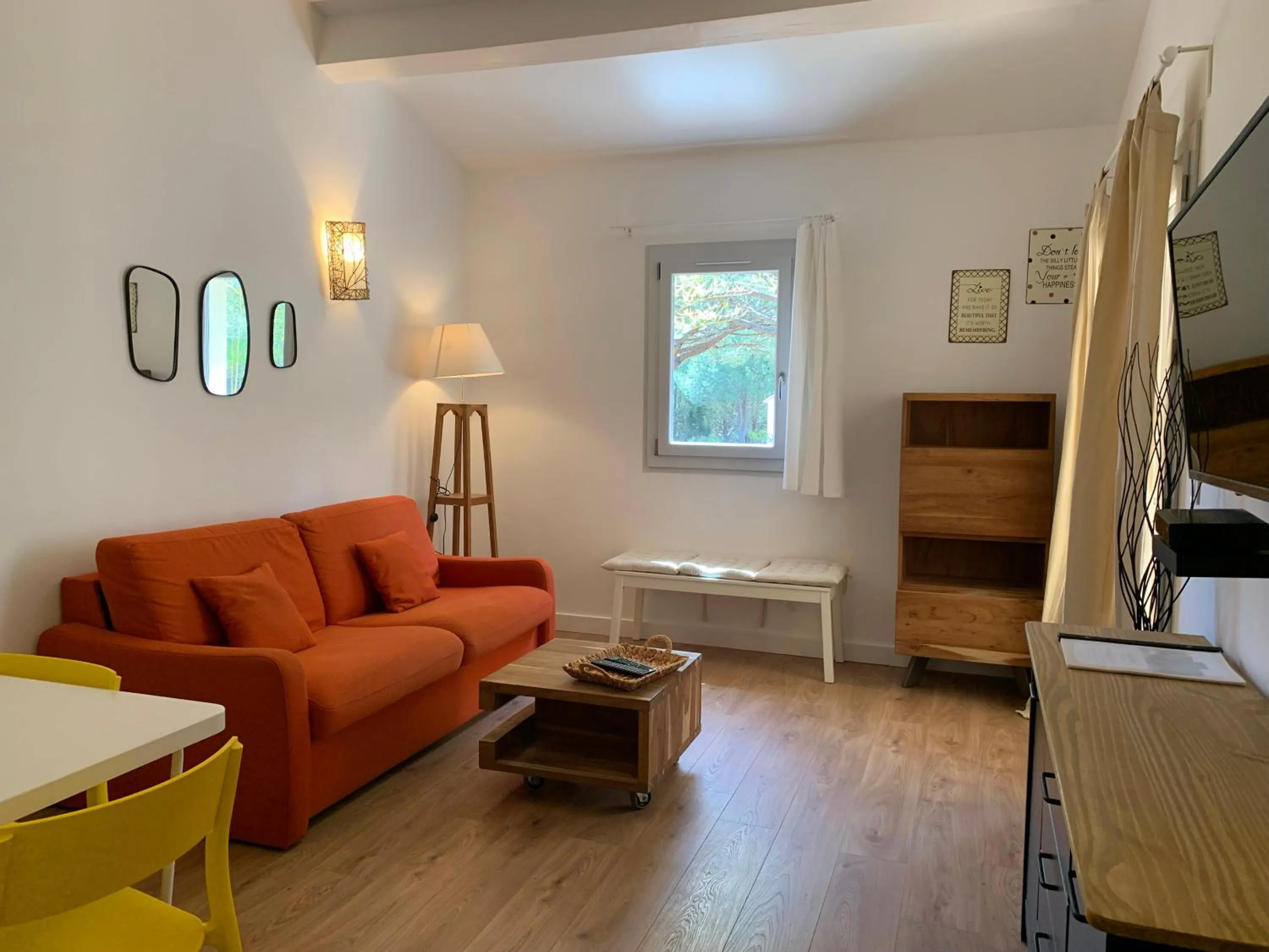 Living room in Les Pins de Santa Giulia