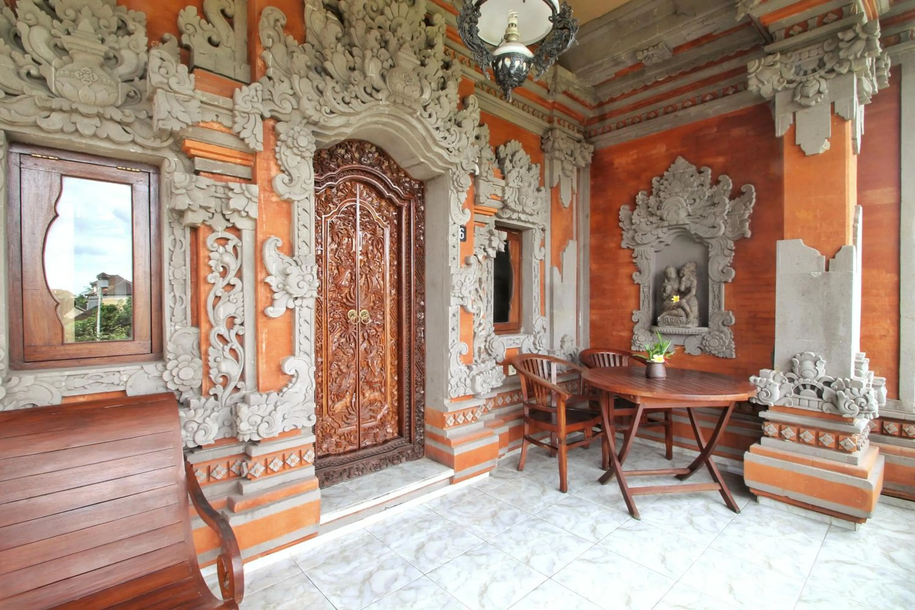 Balcony/Terrace in Hibiscus Cottages