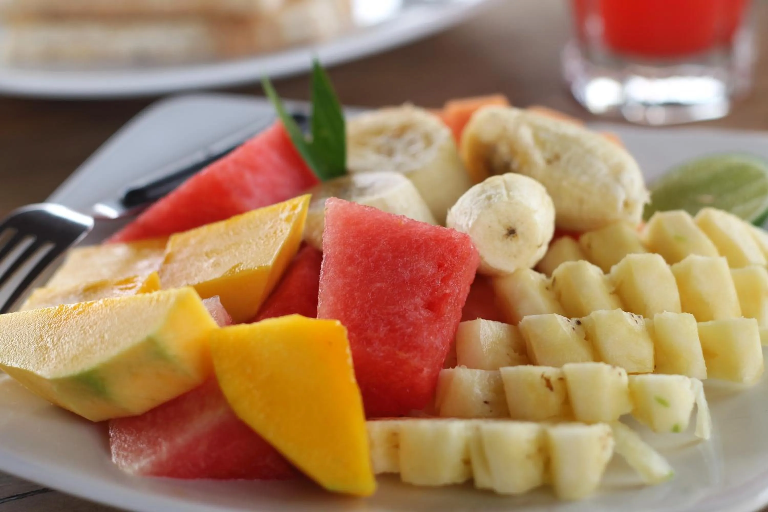 Food close-up in Hibiscus Cottages