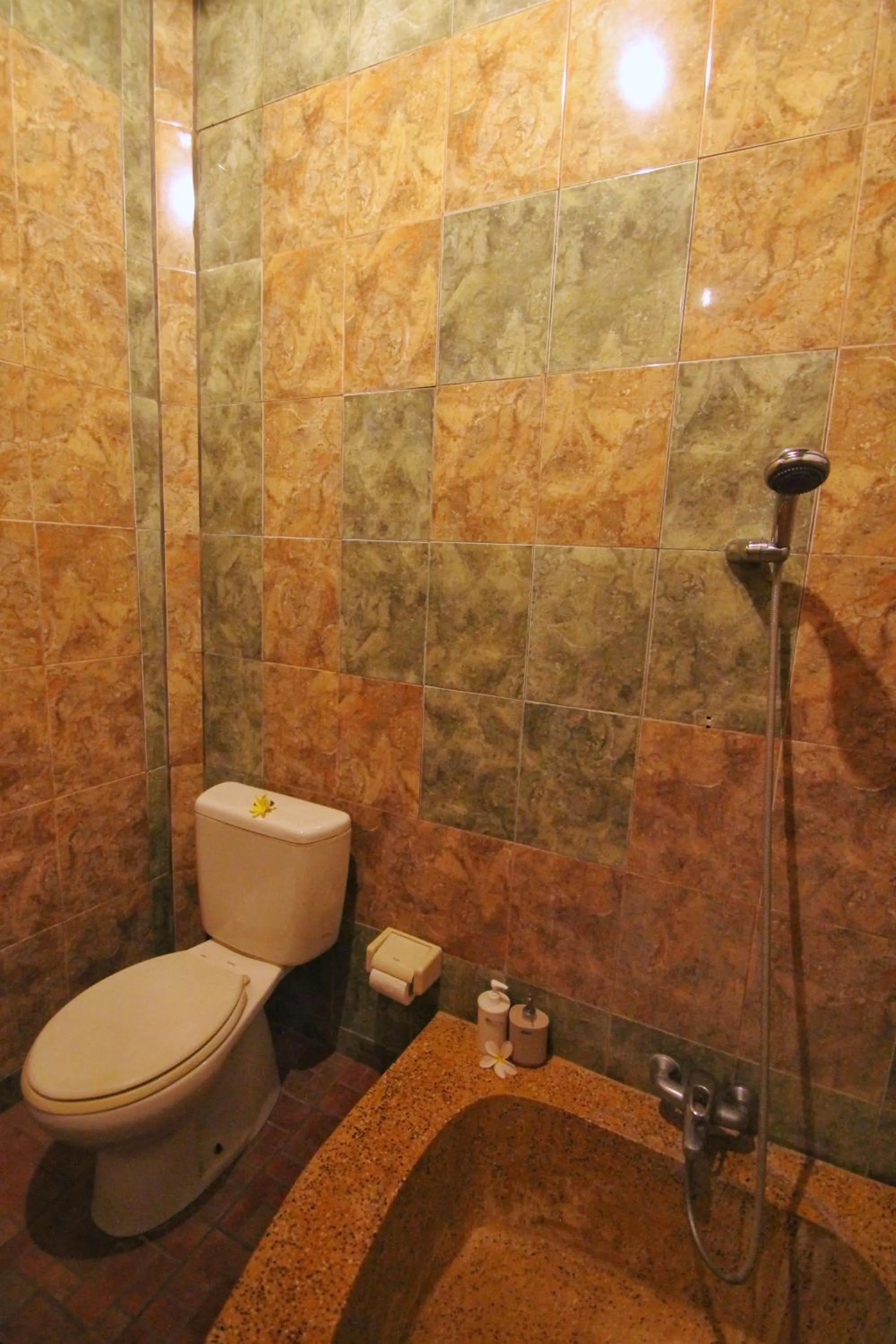 Shower in Hibiscus Cottages