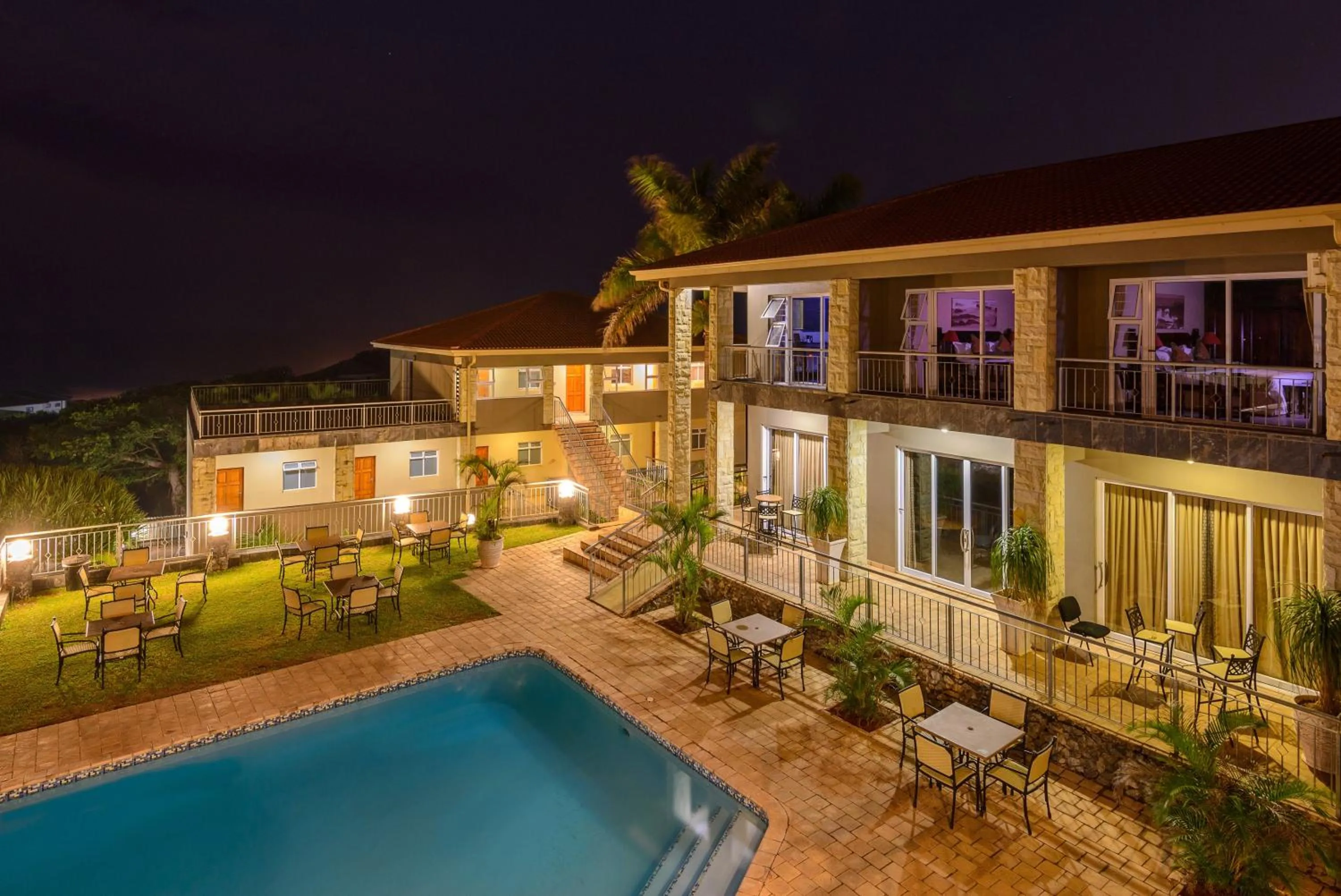 Pool view in Umthunzi Hotel and Conference