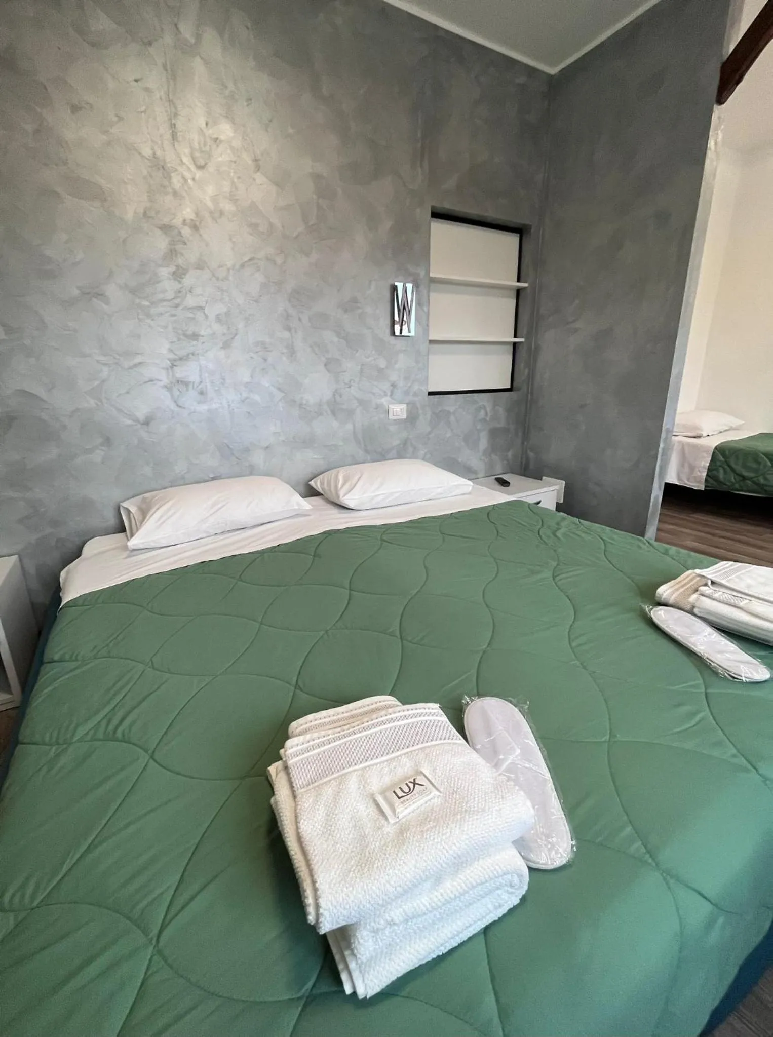 Bedroom, Bed in Albergo Baffo