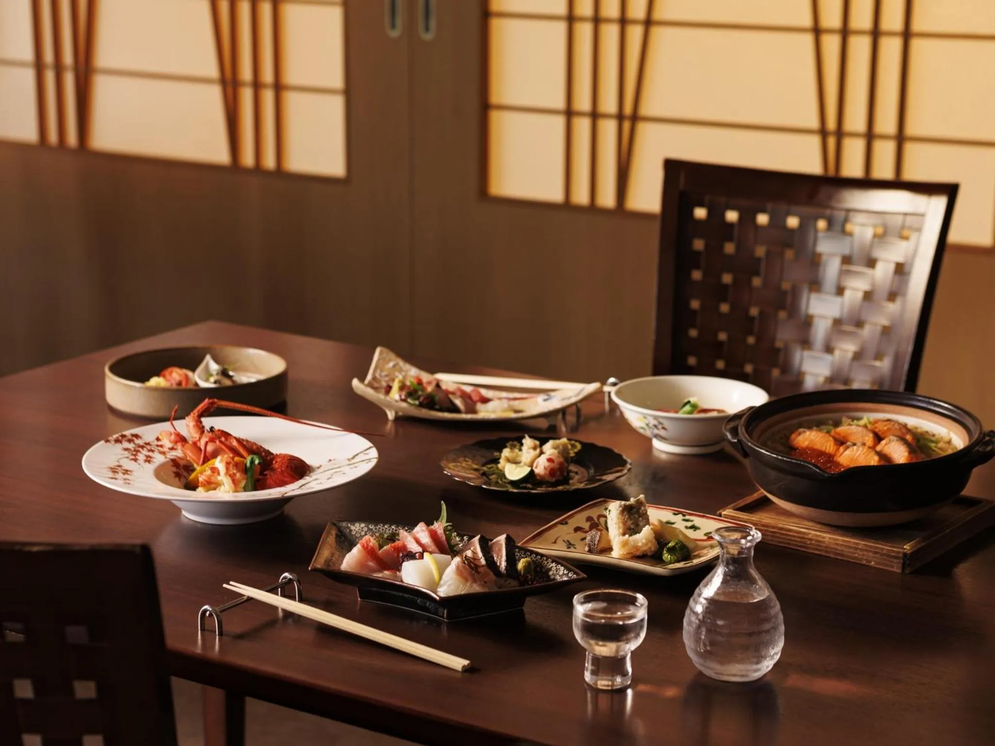 Dinner in KAMENOI HOTEL Atami Annex