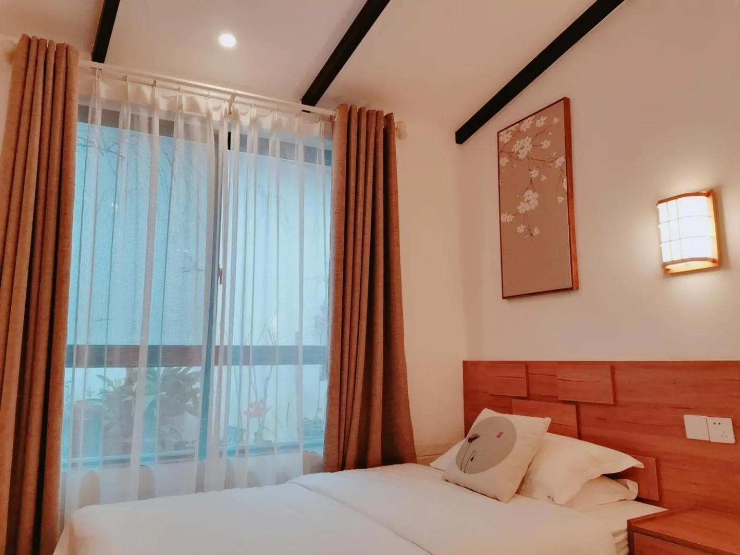 Bed in Zhangjiajie Tingyutang Little Yard