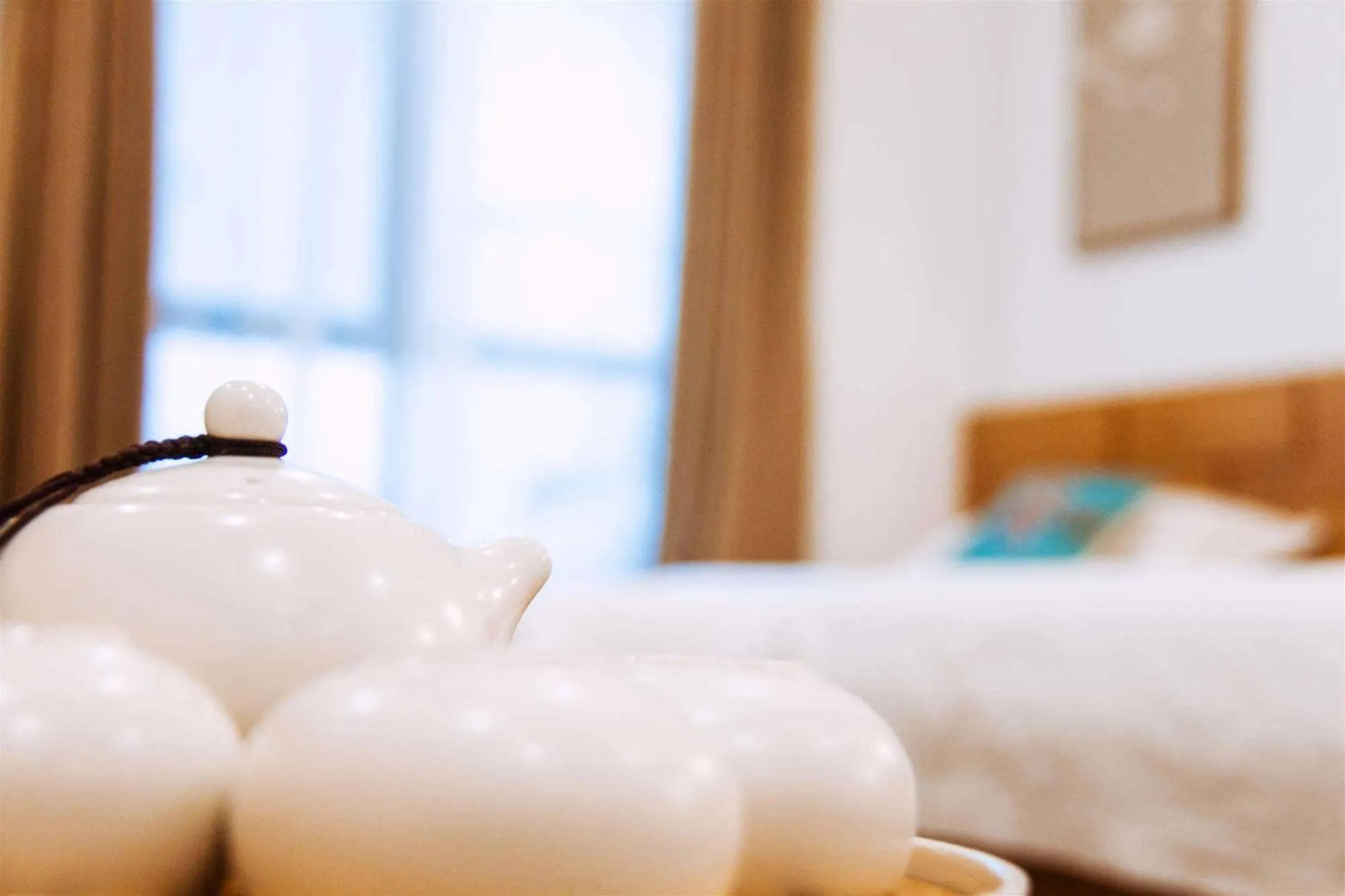 Bed in Zhangjiajie Tingyutang Little Yard