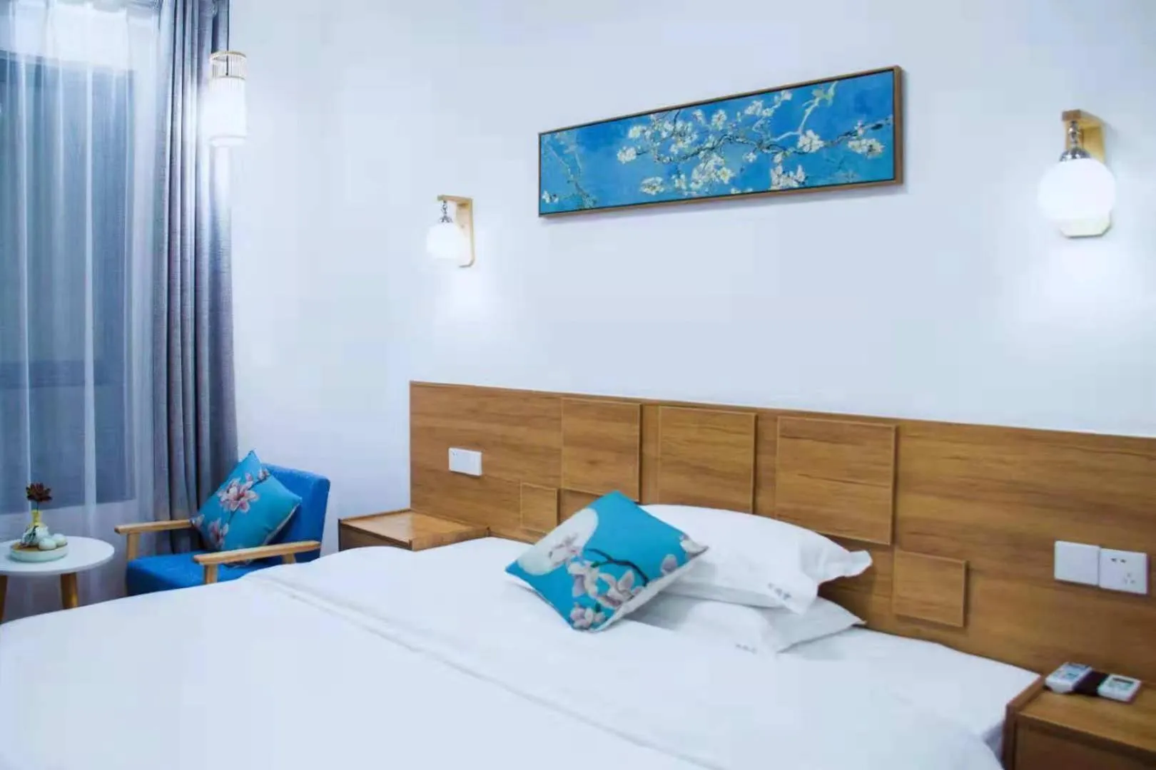 Bed in Zhangjiajie Tingyutang Little Yard