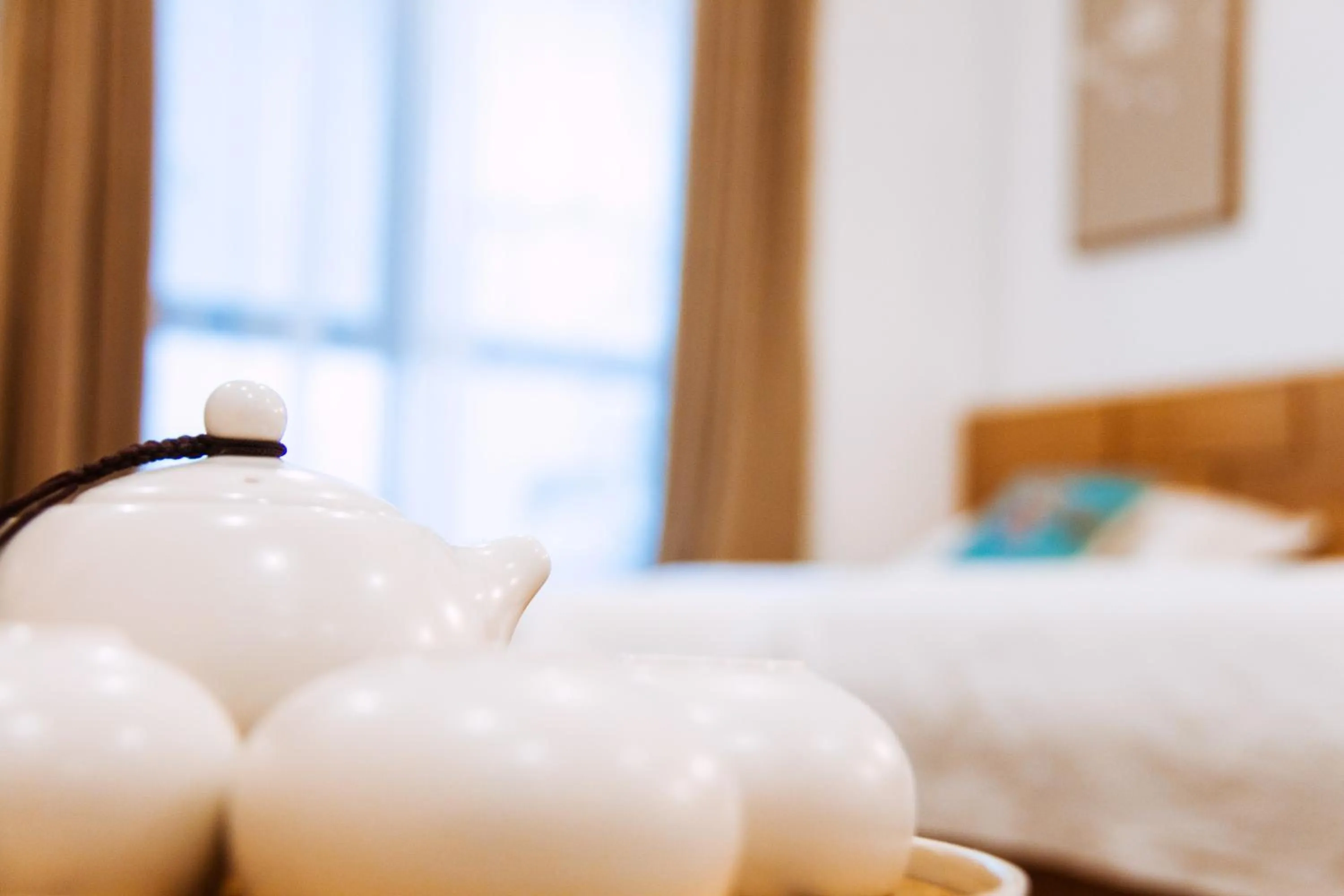 Bed in Zhangjiajie Tingyutang Little Yard