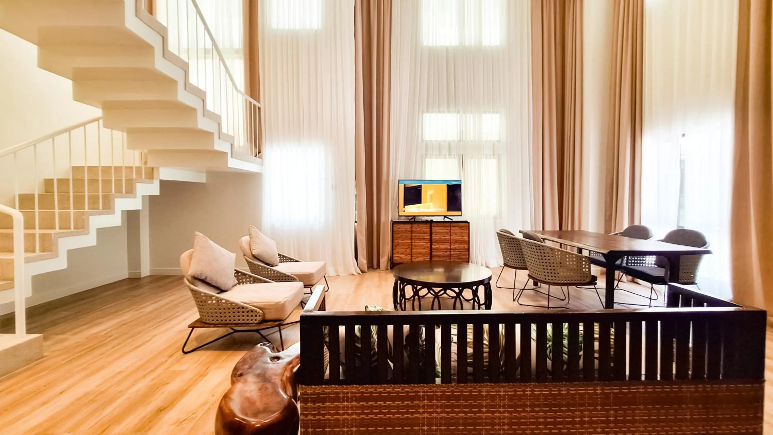 Living room in Pinnacle Boracay