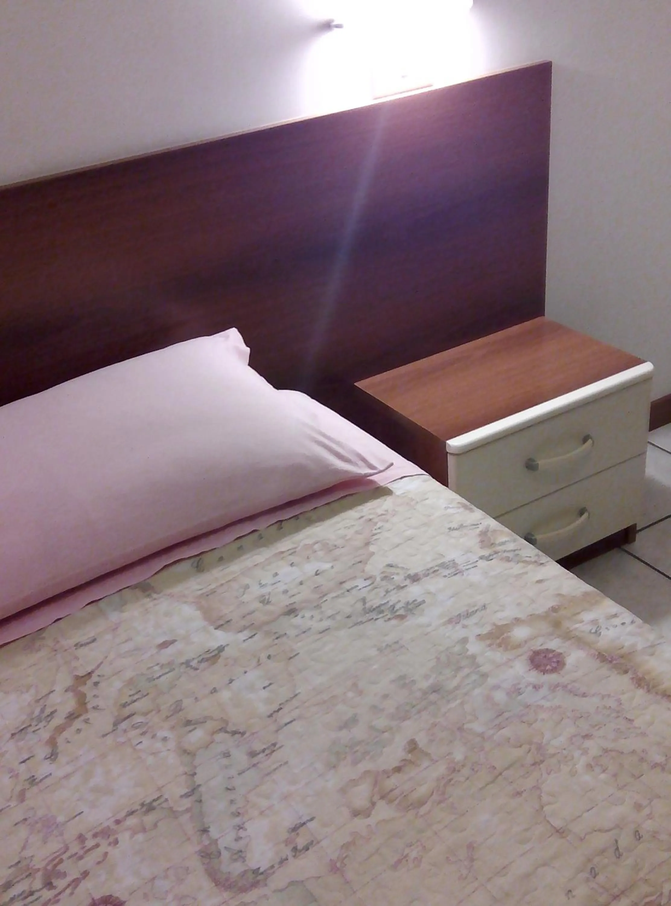 Decorative detail, Bed in Bed & Breakfast Bompadre