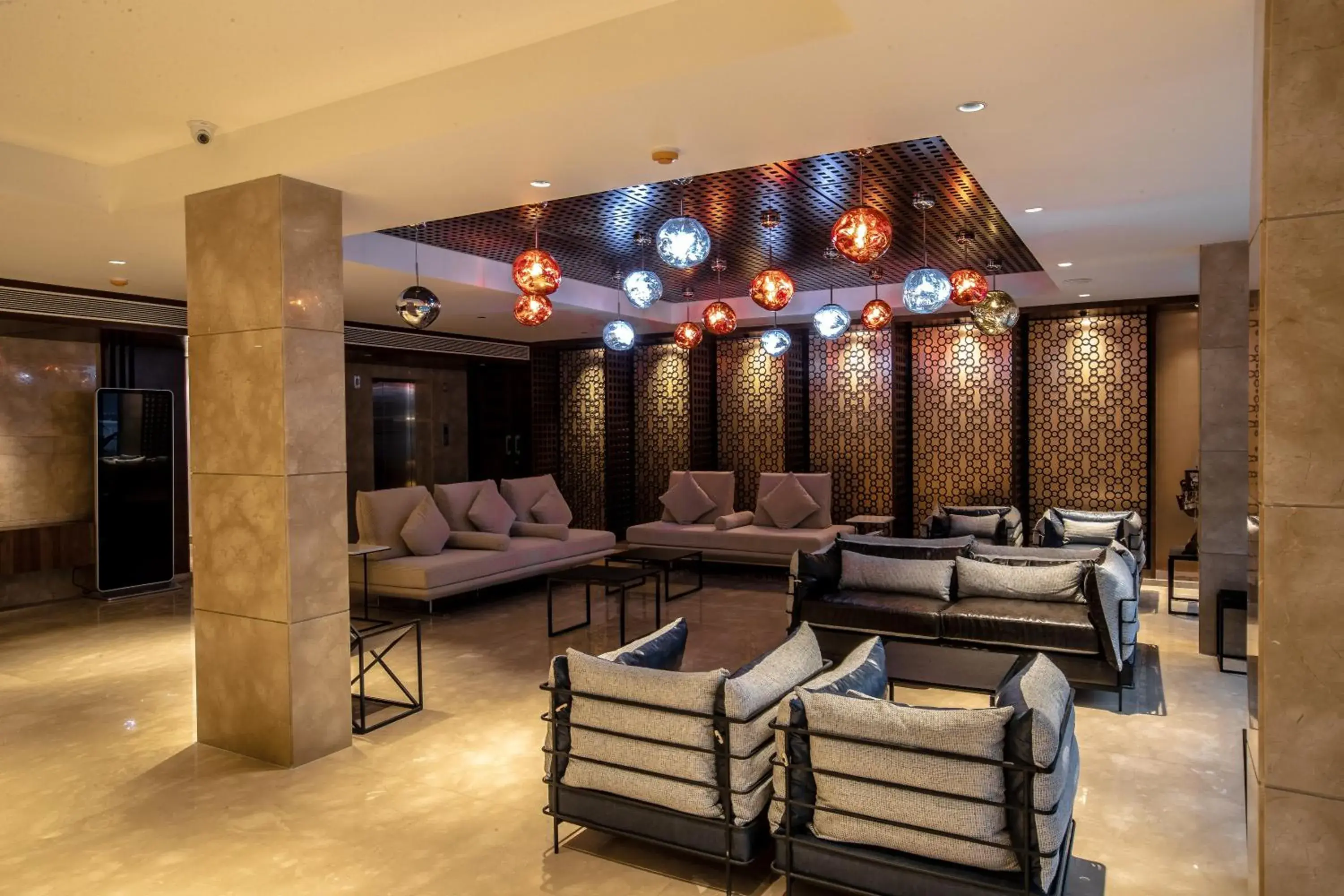 Lobby or reception in Hotel Span International Lobby or reception in Hotel Span International