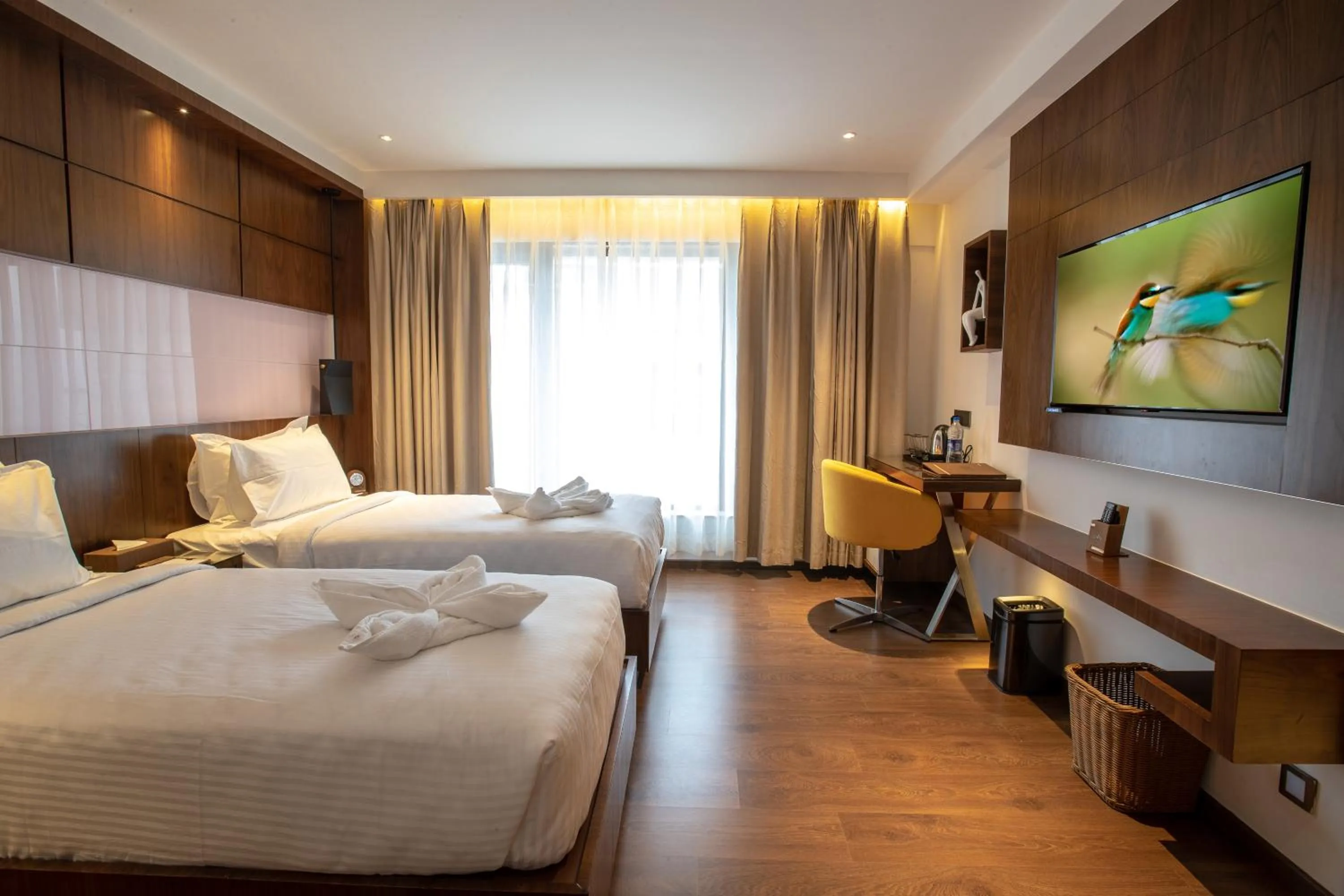 Photo of the whole room, Bed in Hotel Span International