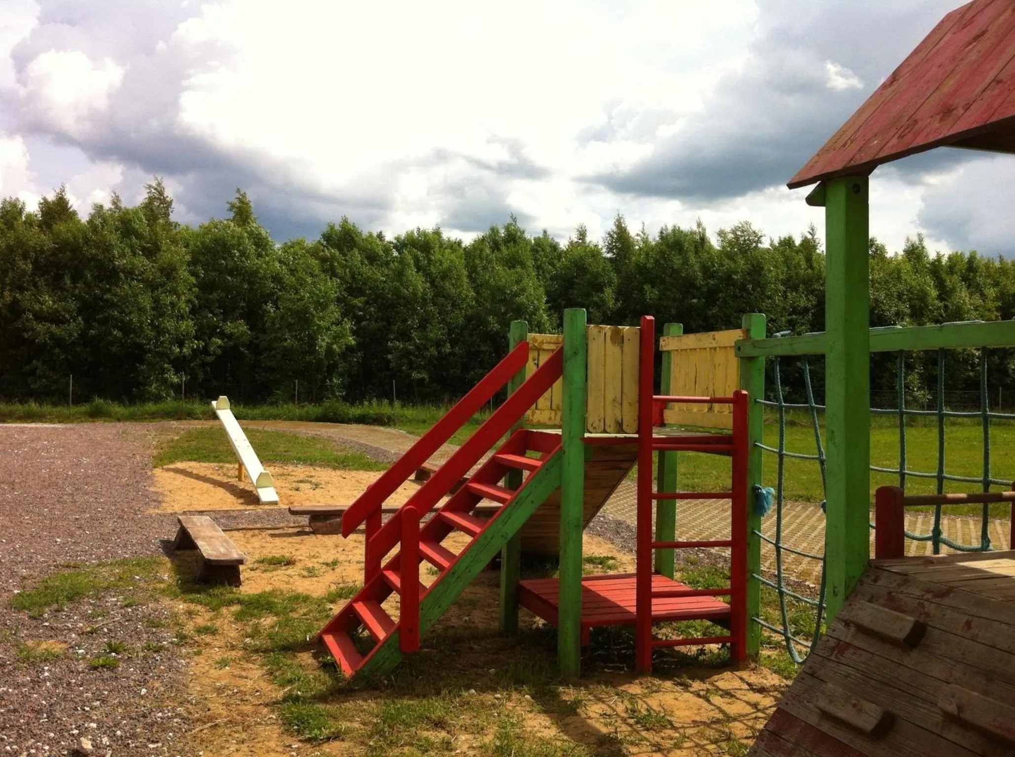 Children play ground in Valaste Puhkeküla