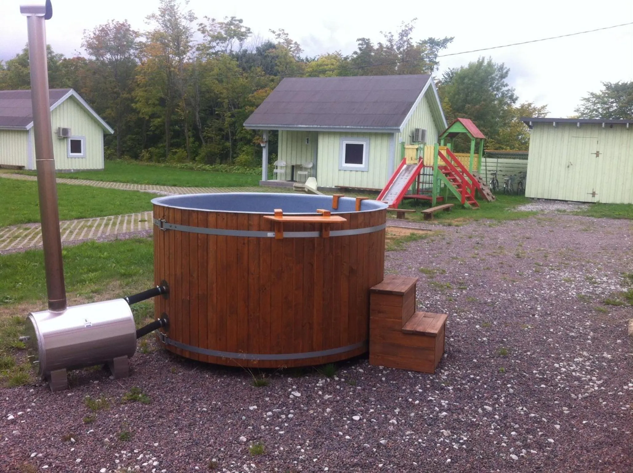 Children play ground in Valaste Puhkeküla