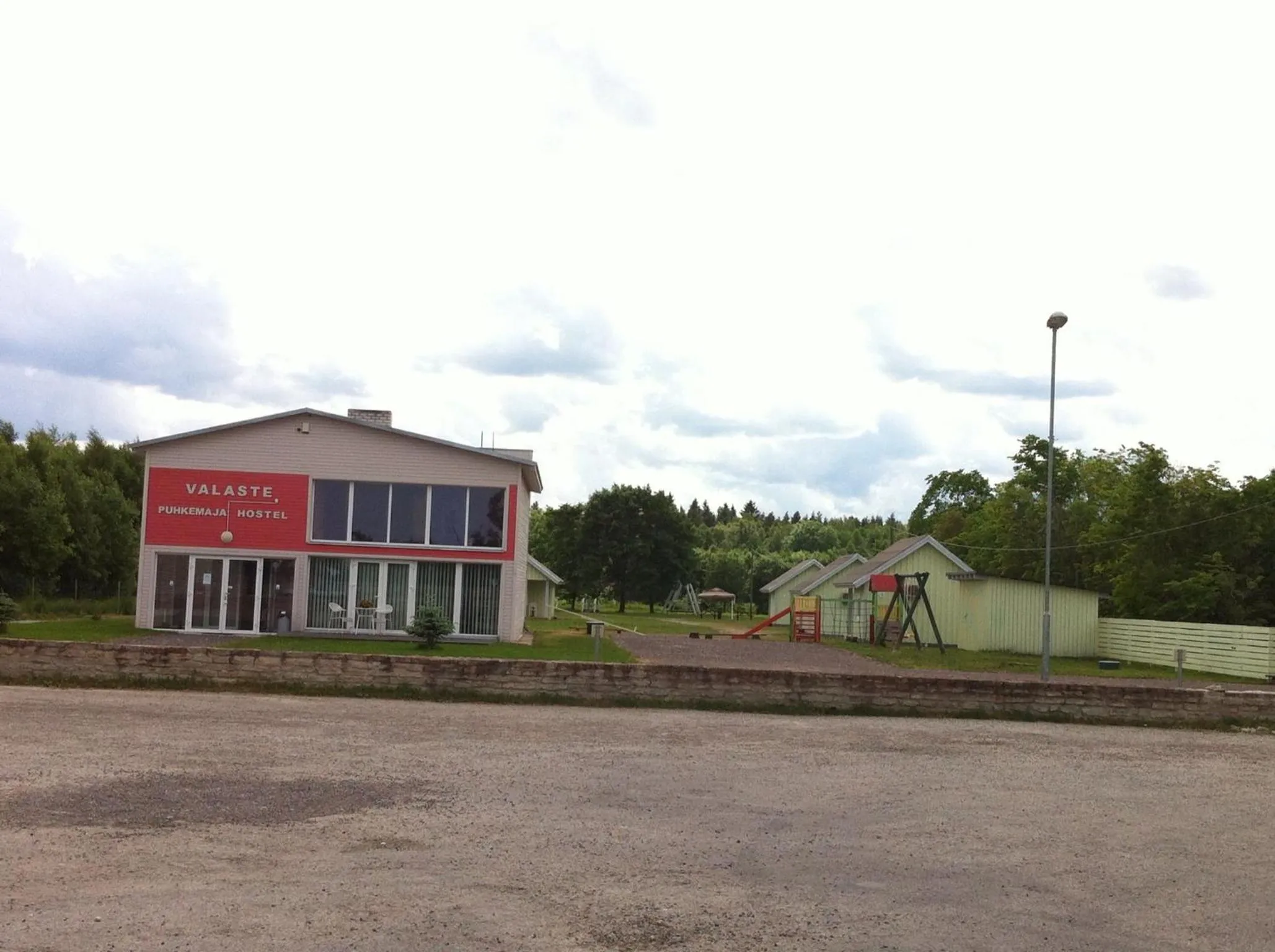 Facade/entrance in Valaste Puhkeküla