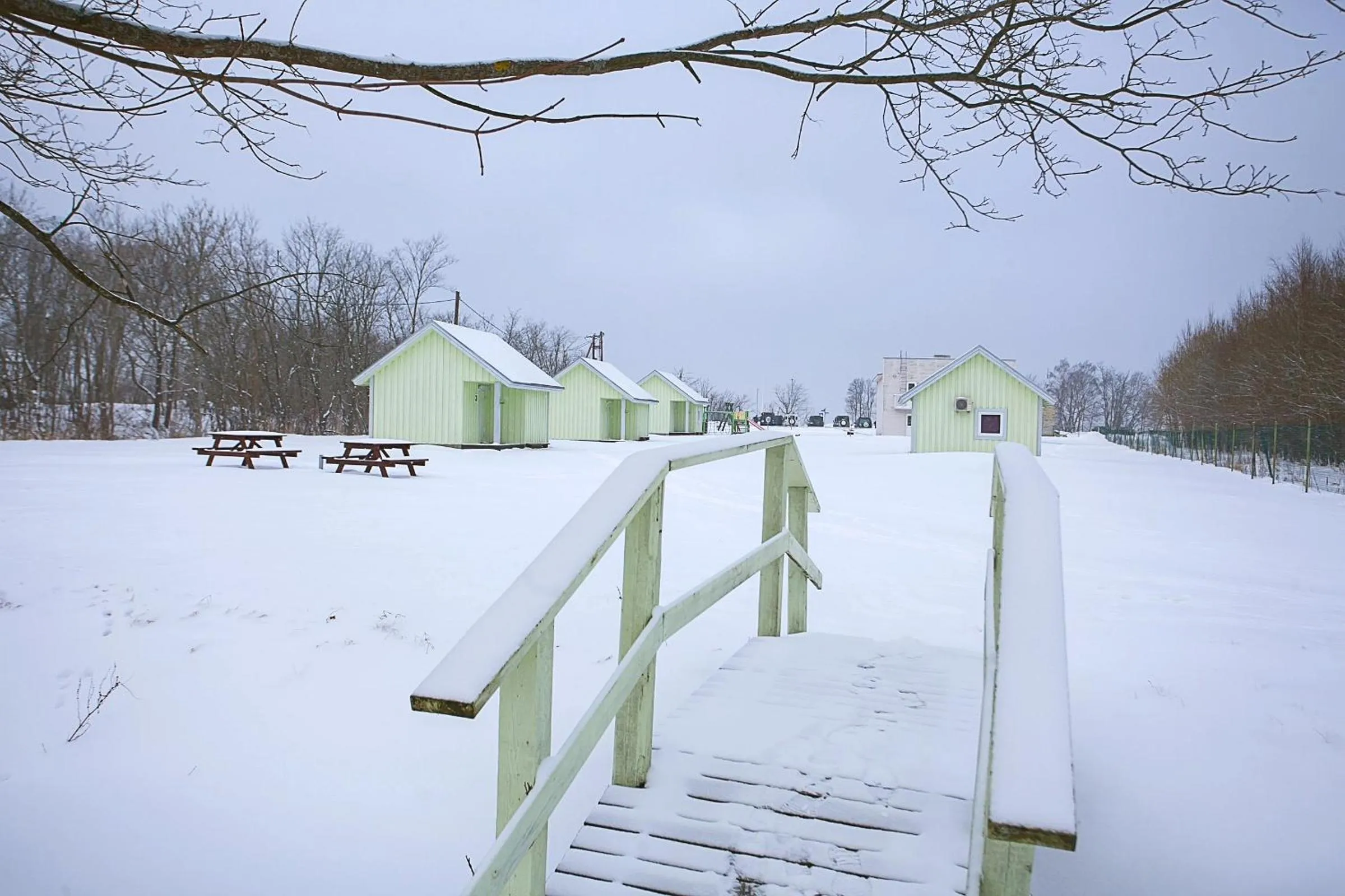 Winter in Valaste Puhkeküla