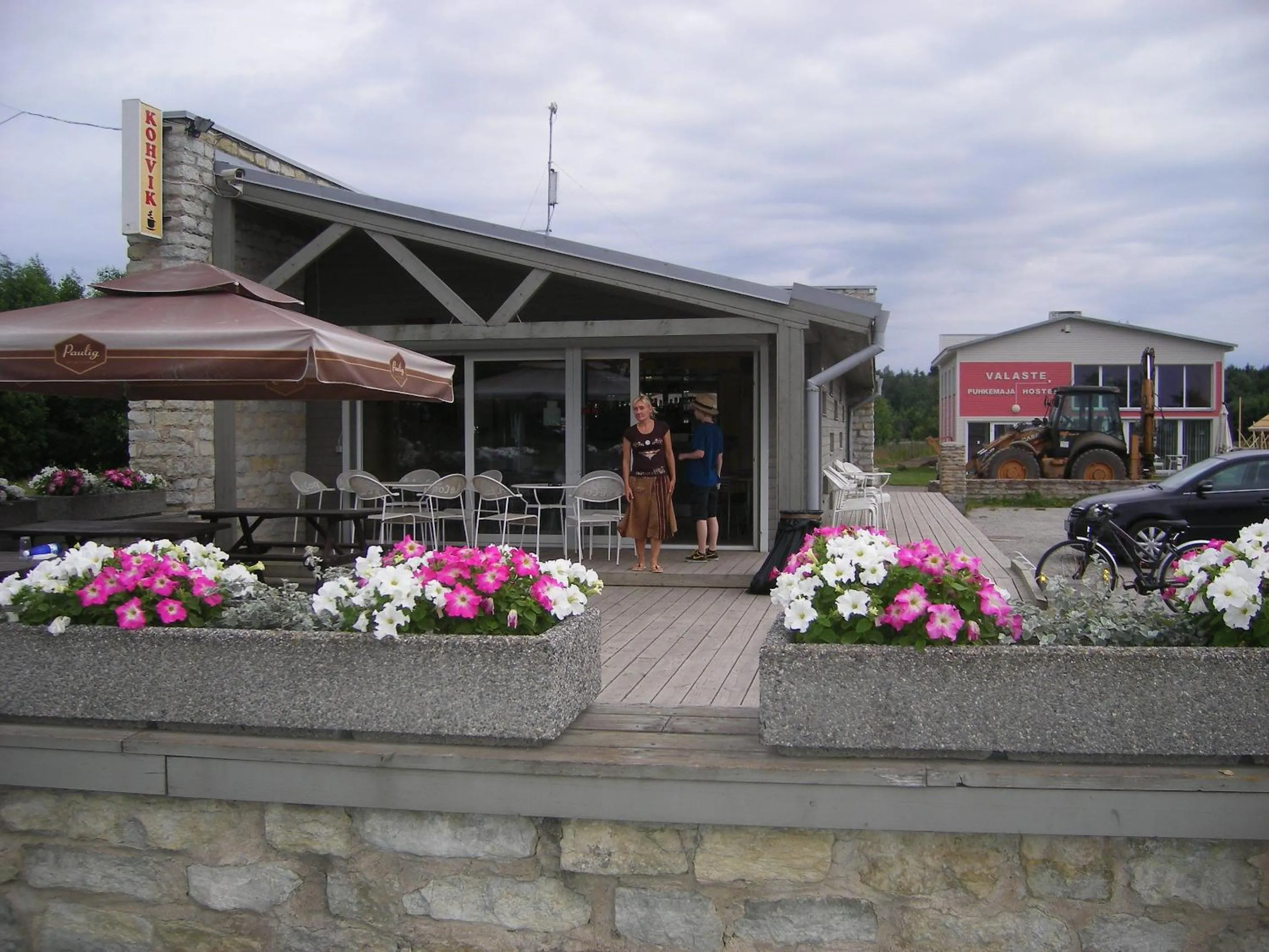 Facade/entrance in Valaste Puhkeküla