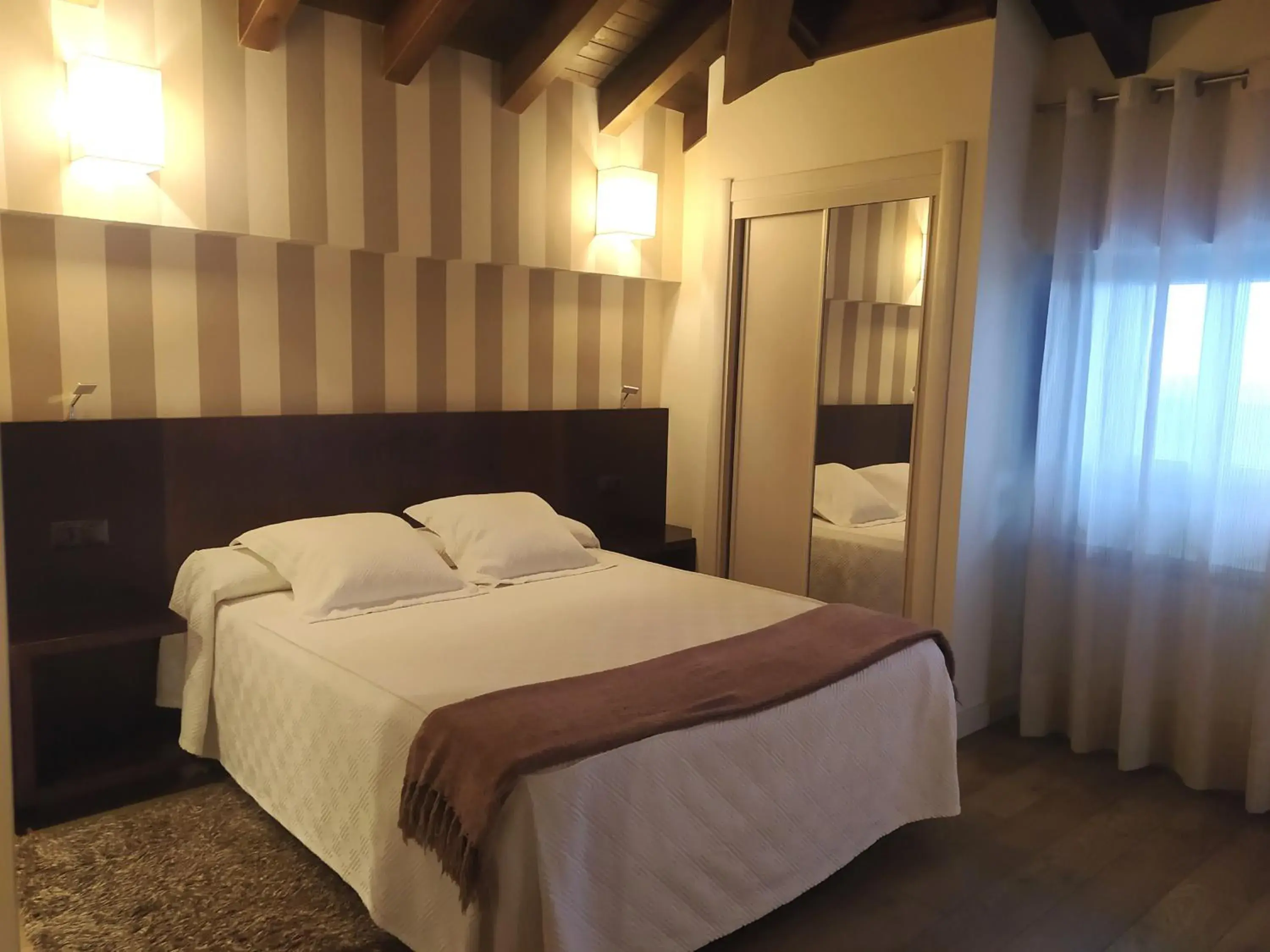 Bed in Hotel Villa Marrón Bed in Hotel Villa Marrón