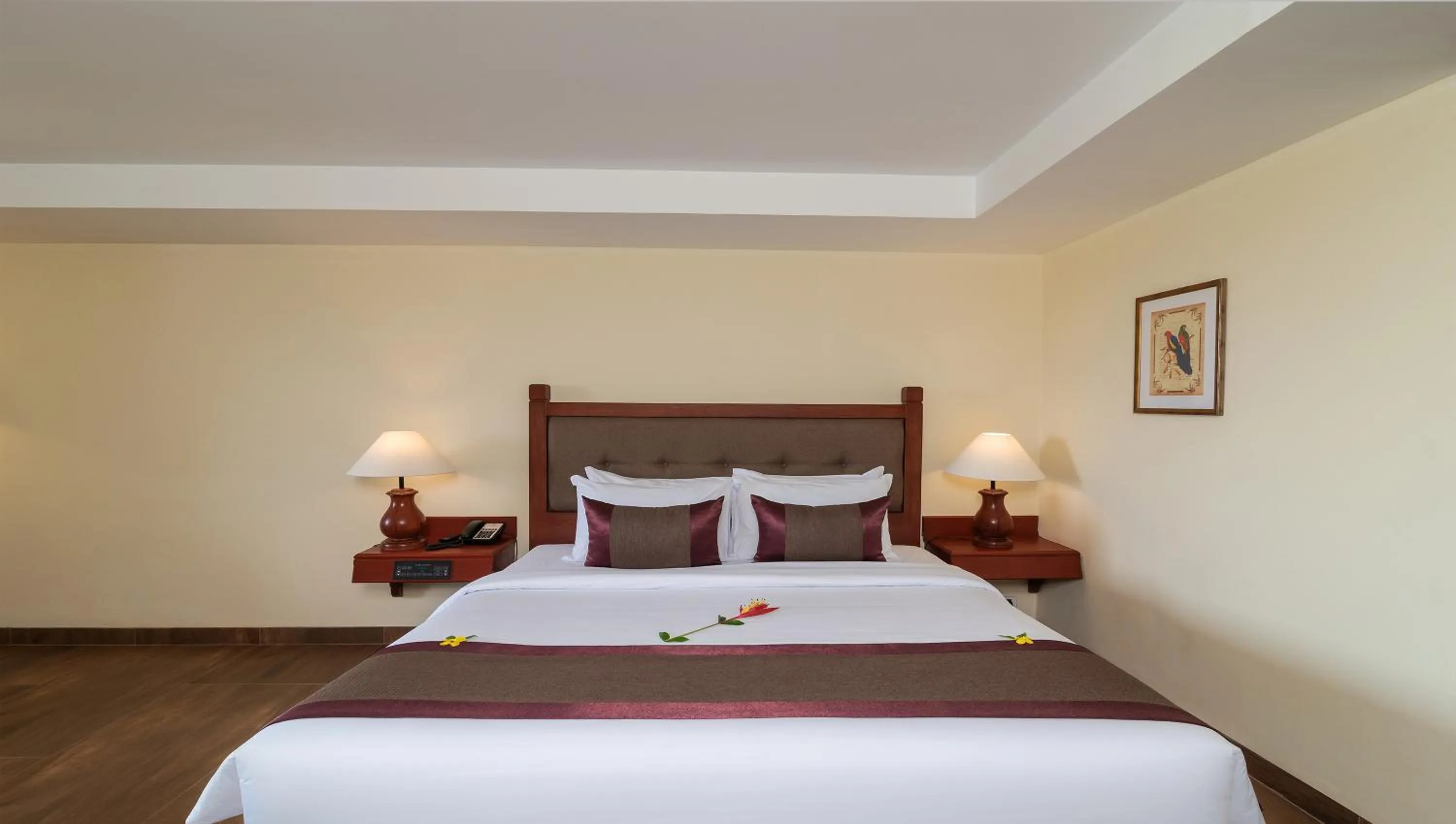 Bedroom, Bed in Hotel De La Renaissance