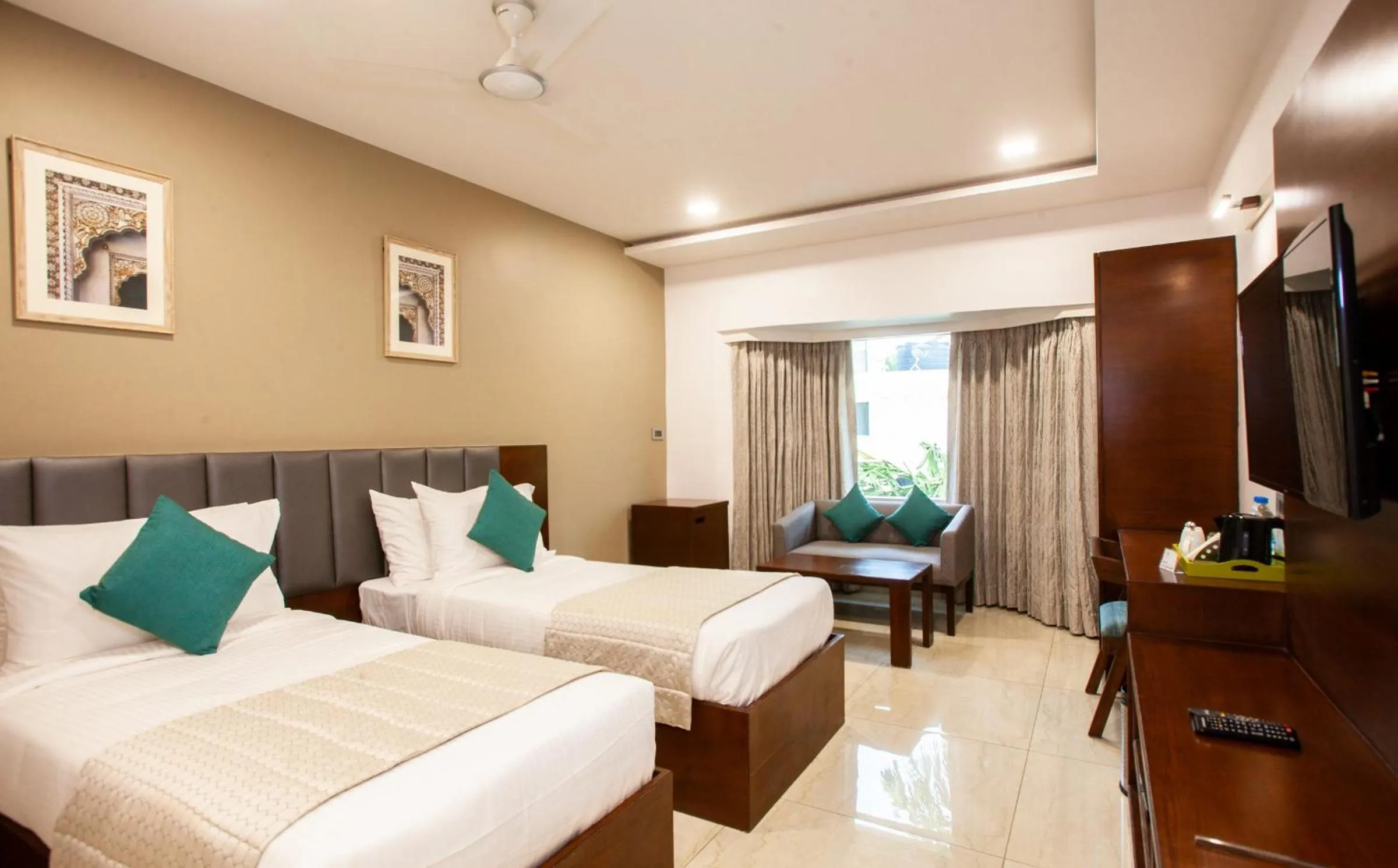 Bed in Mango Suites Viera