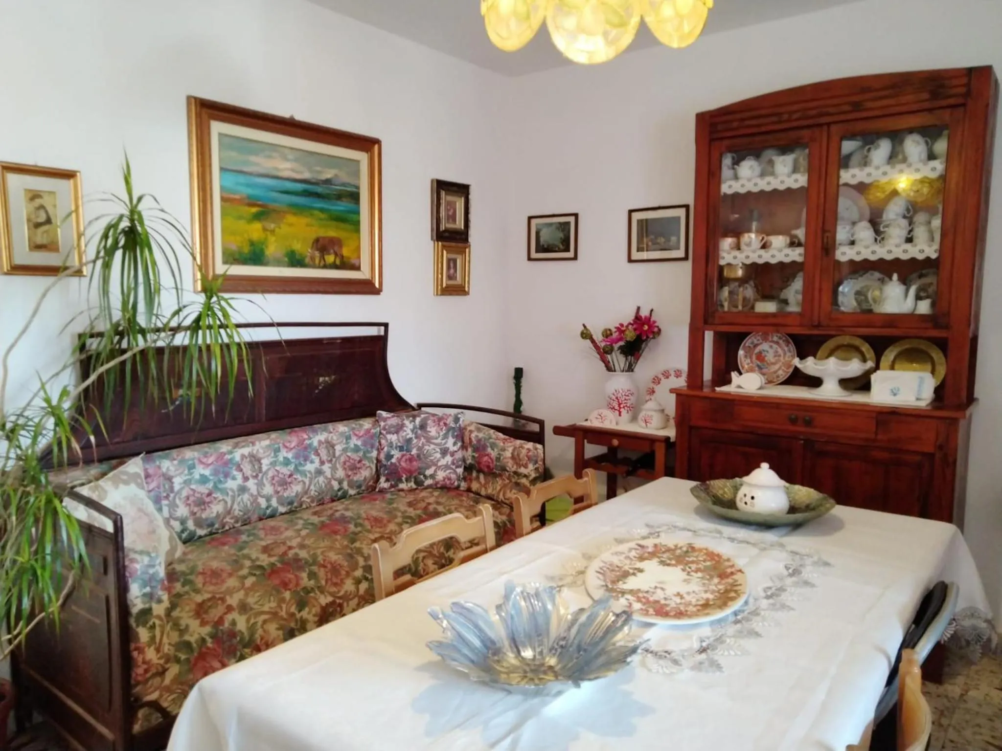 Living room, Bed in B&B Guest House Il Porto Vecchio