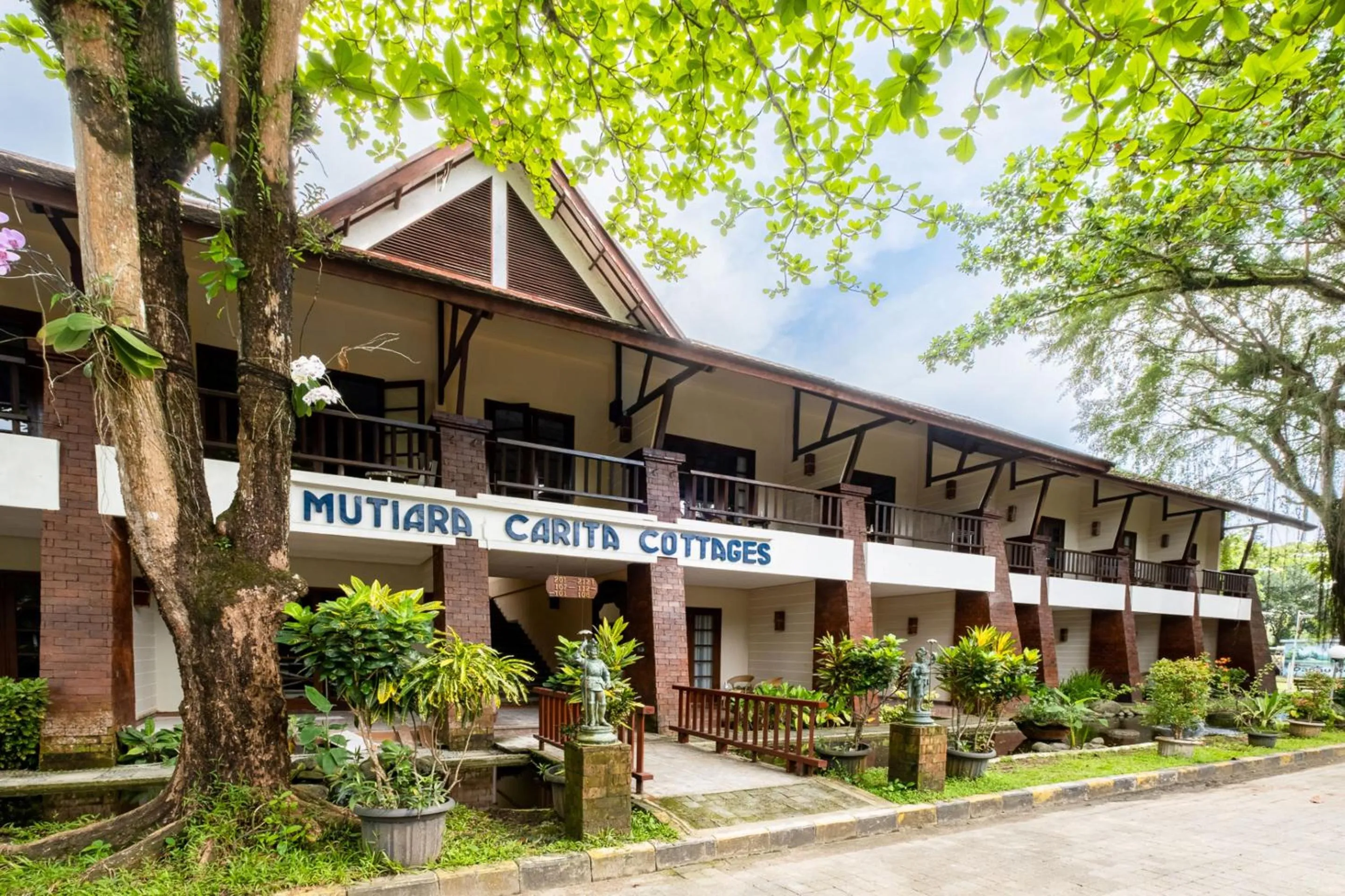 Property building in Mutiara Carita Cottages