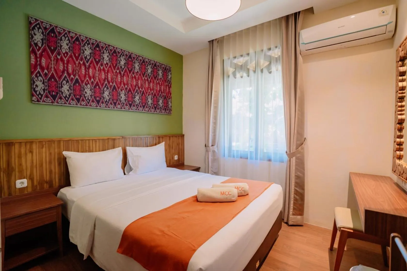 Bedroom, Bed in Mutiara Carita Cottages