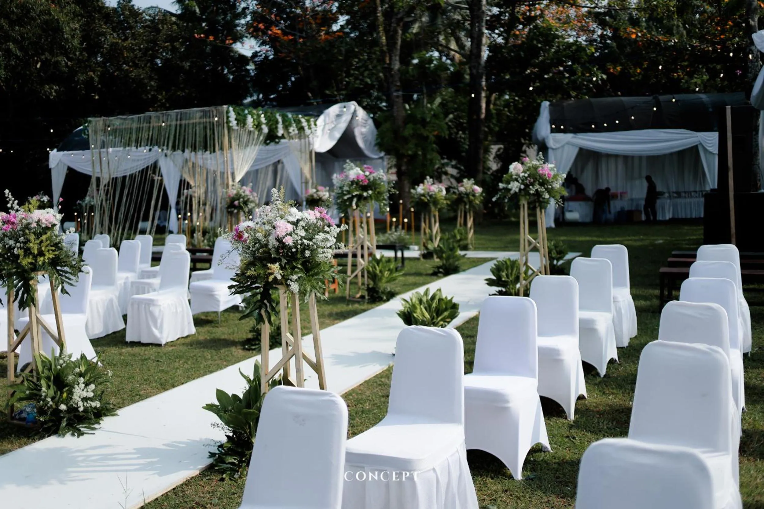 Garden in Mutiara Carita Cottages