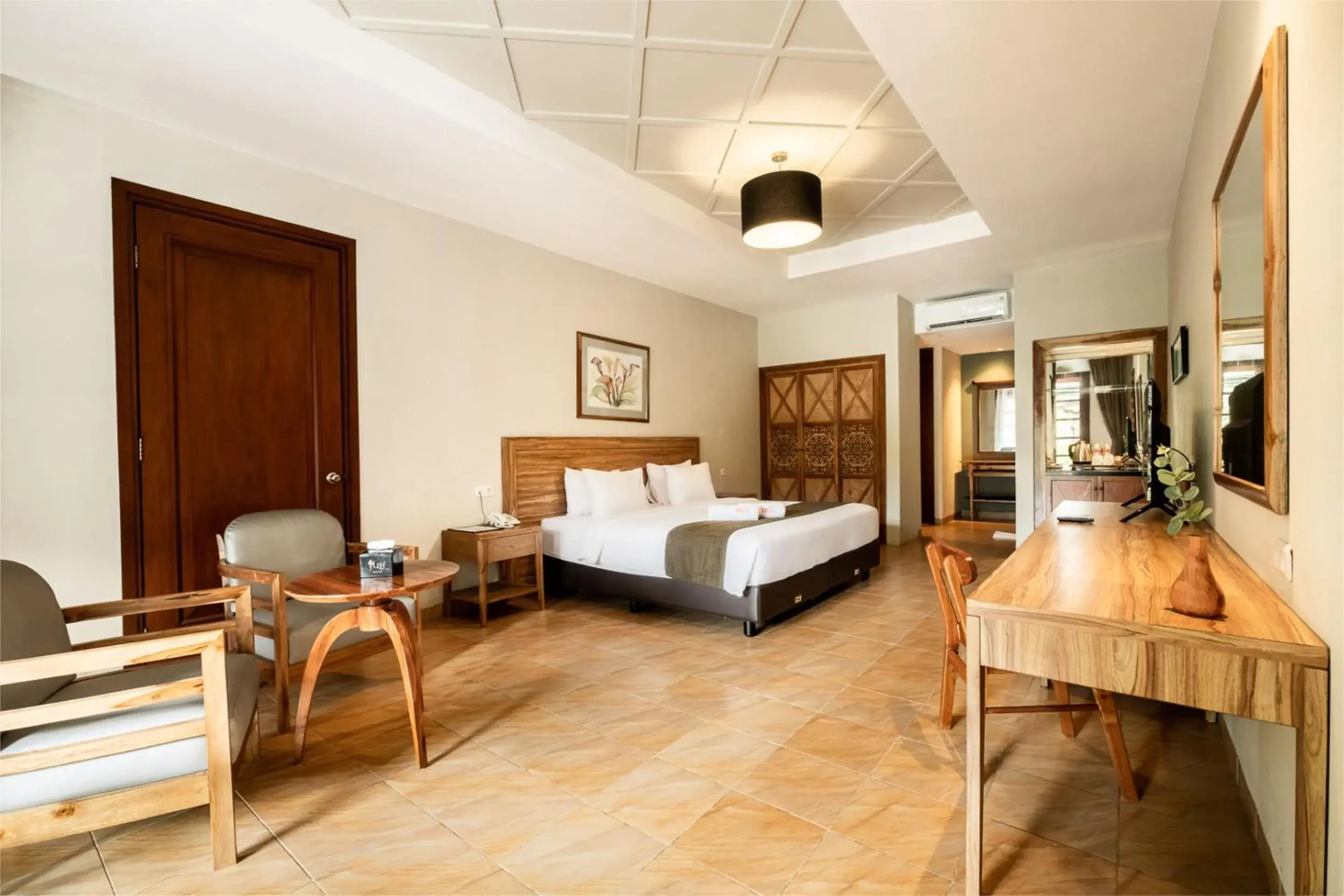 Bedroom, Bed in Mutiara Carita Cottages Bedroom, Bed in Mutiara Carita Cottages