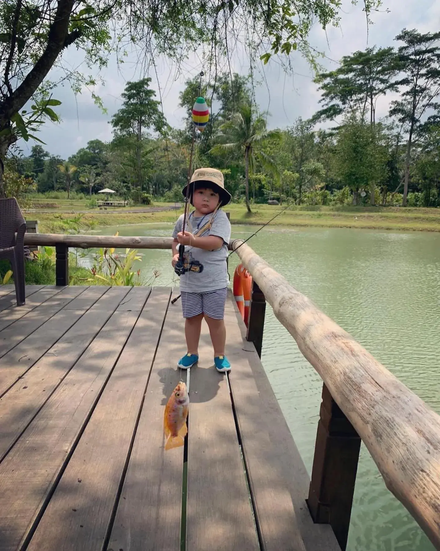 Lake view in Mutiara Carita Cottages Lake view in Mutiara Carita Cottages