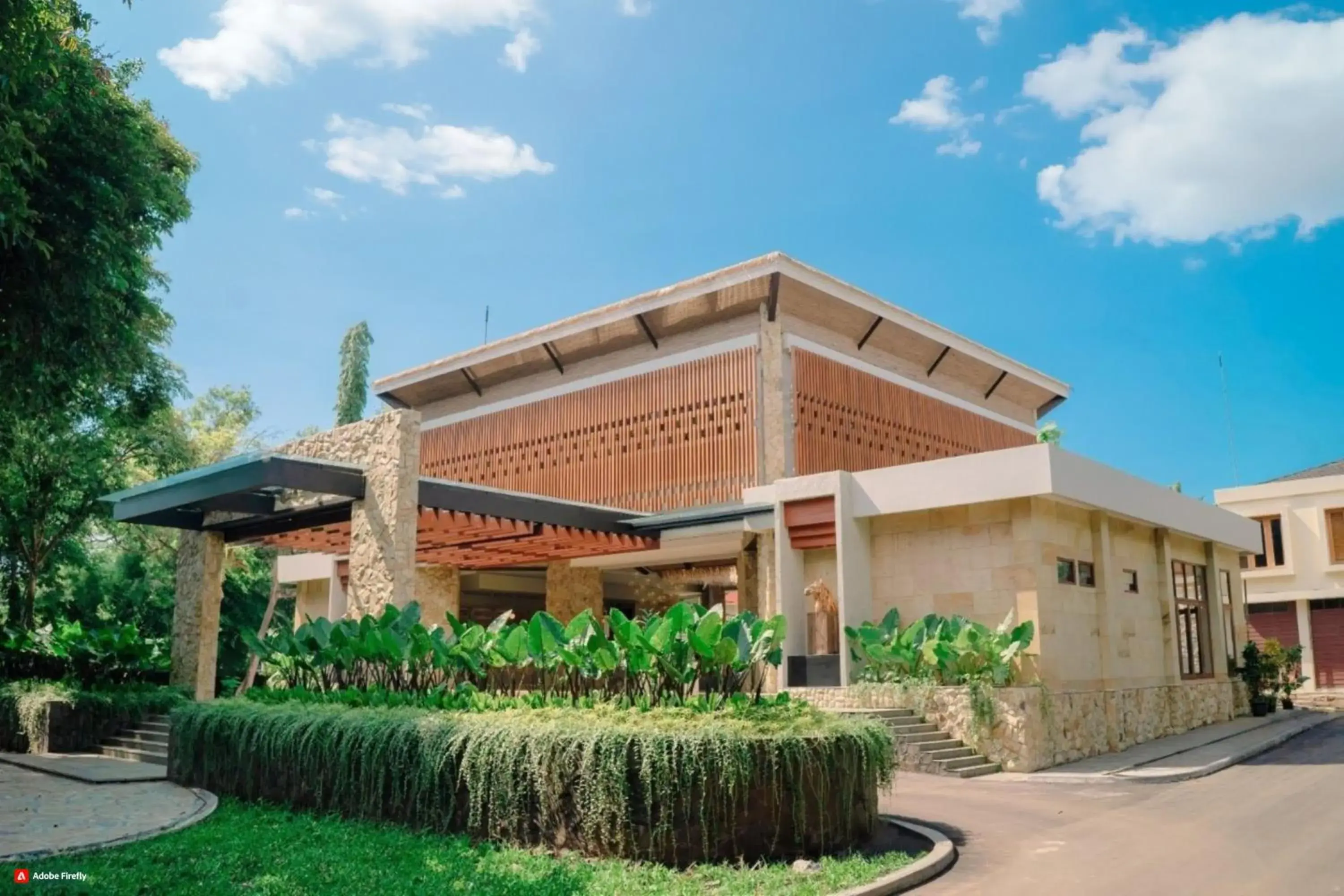 Property building in Mutiara Carita Cottages Property building in Mutiara Carita Cottages