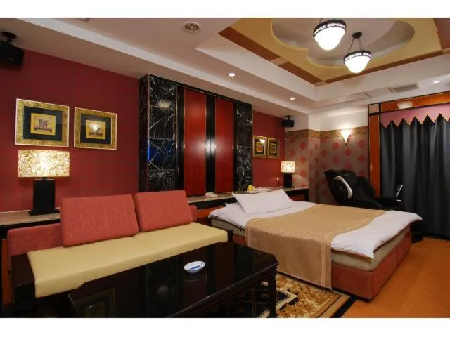 Photo of the whole room, Bed in Hotel ShaSha Toyonaka (Adult Only)